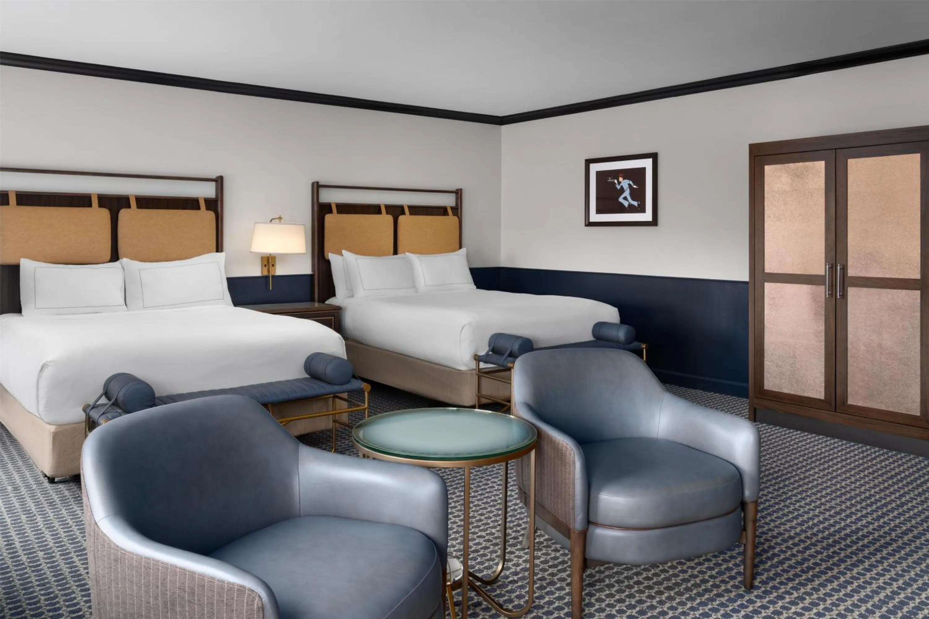 Bed in Hilton Orrington/Evanston