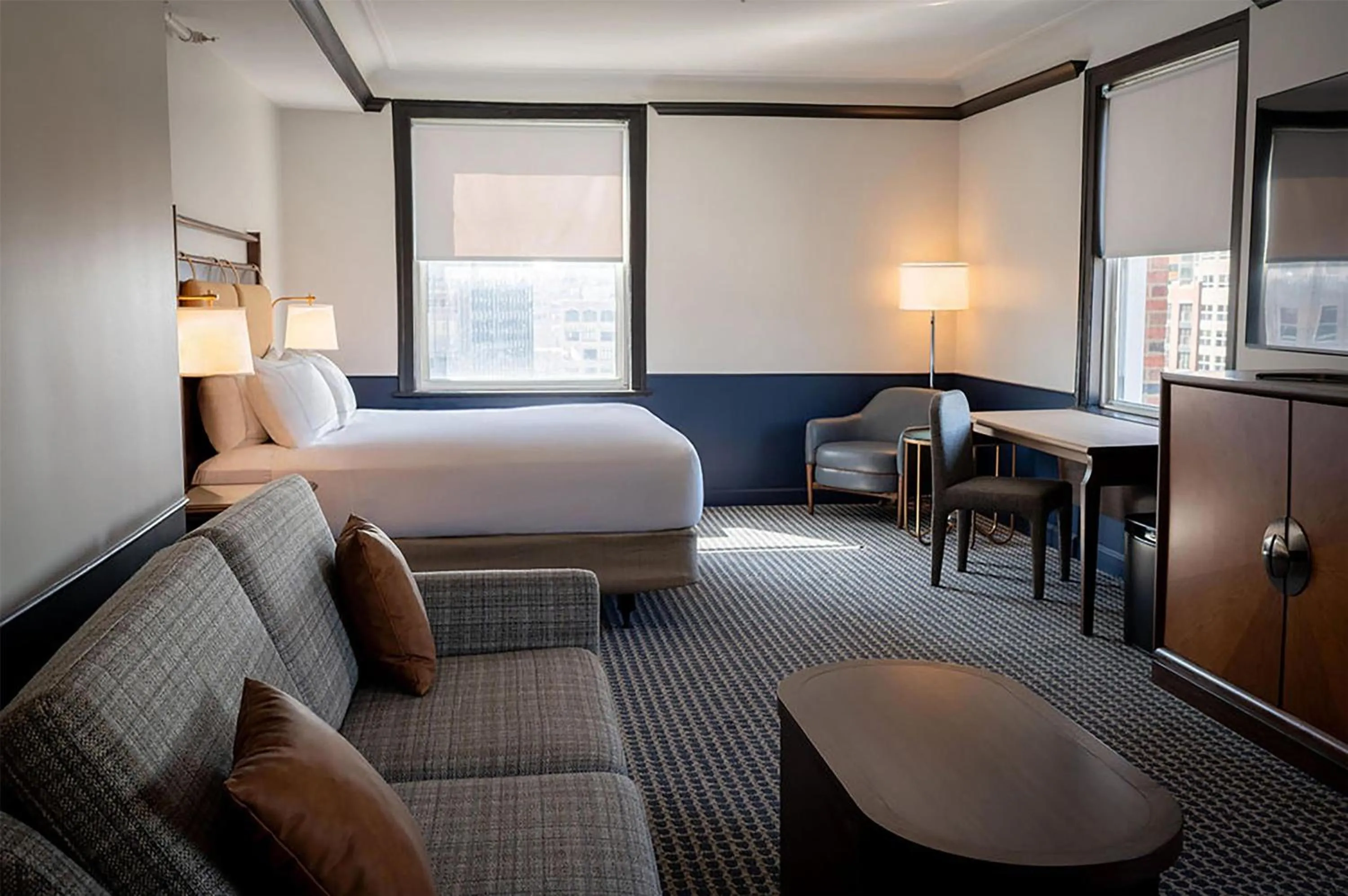 Bed in Hilton Orrington/Evanston