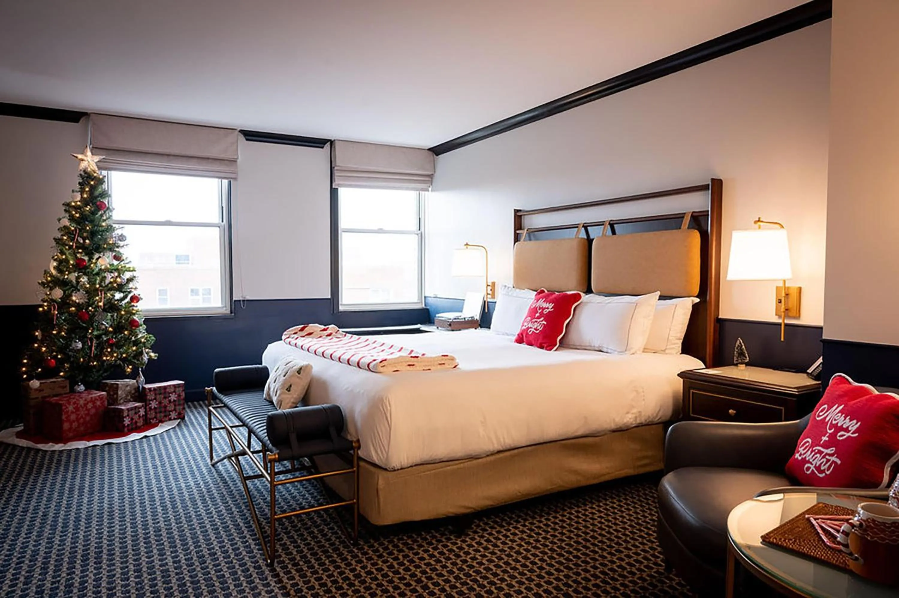 Bed in Hilton Orrington/Evanston