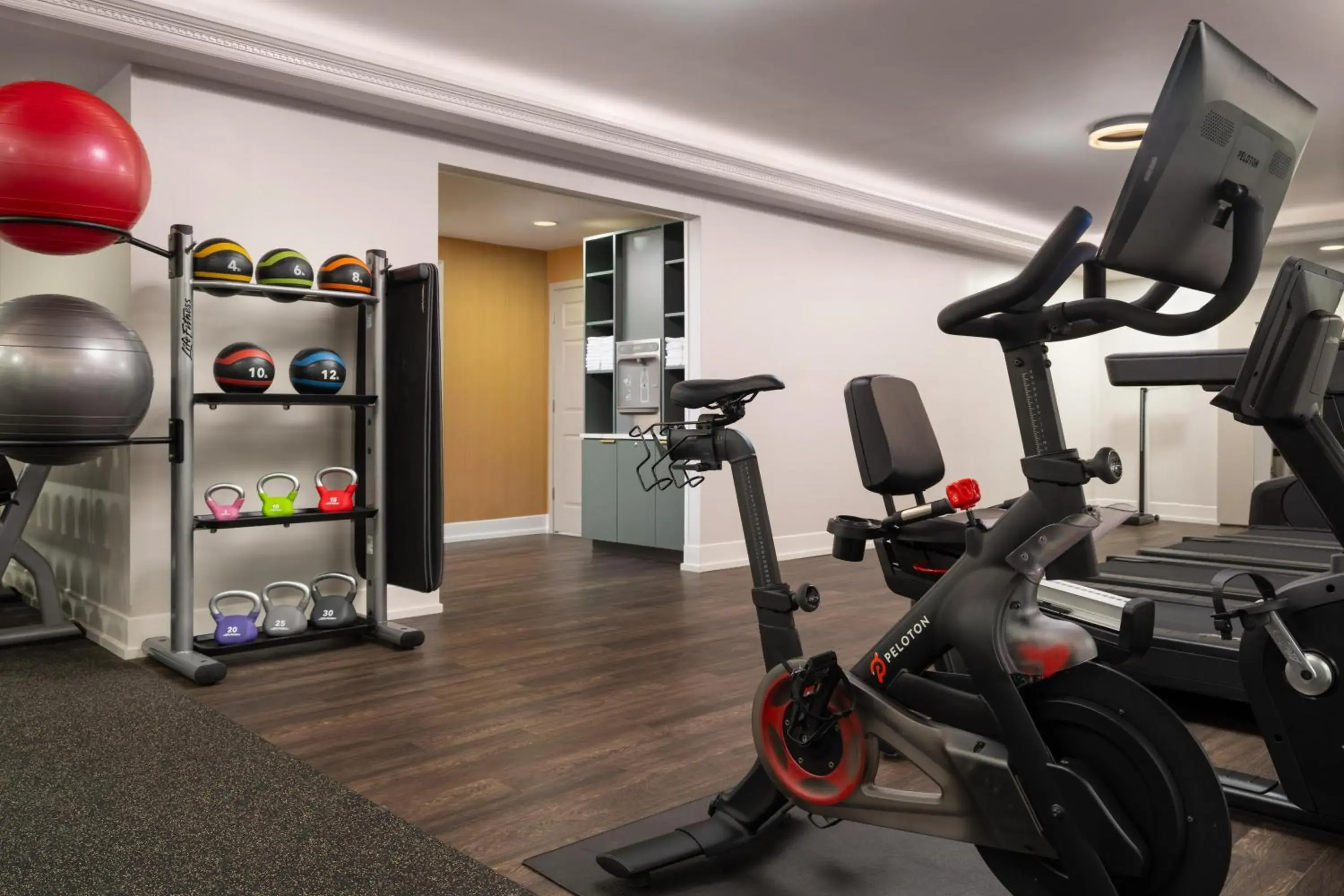 Fitness centre/facilities in Hilton Orrington/Evanston Fitness centre/facilities in Hilton Orrington/Evanston