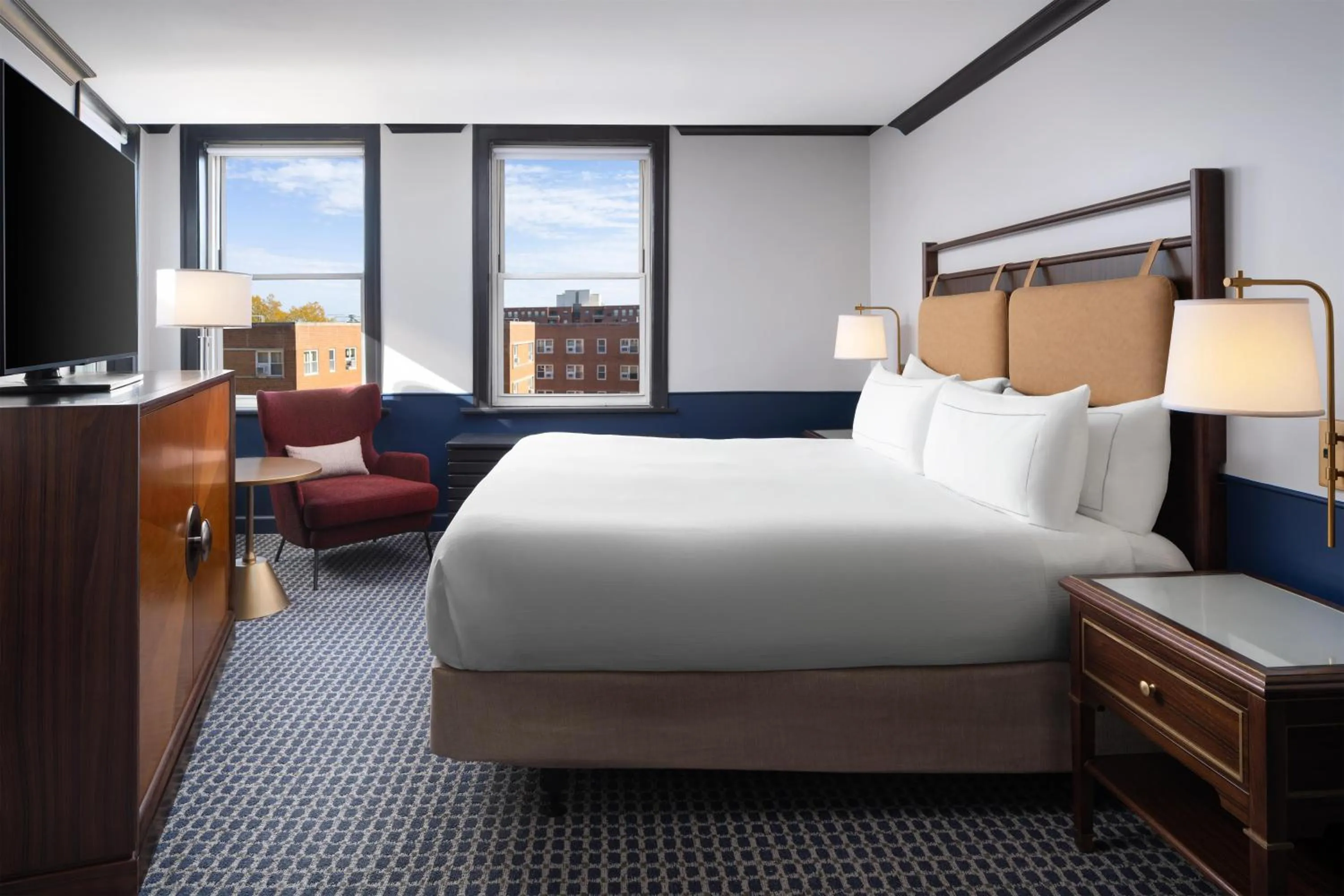 Bed in Hilton Orrington/Evanston