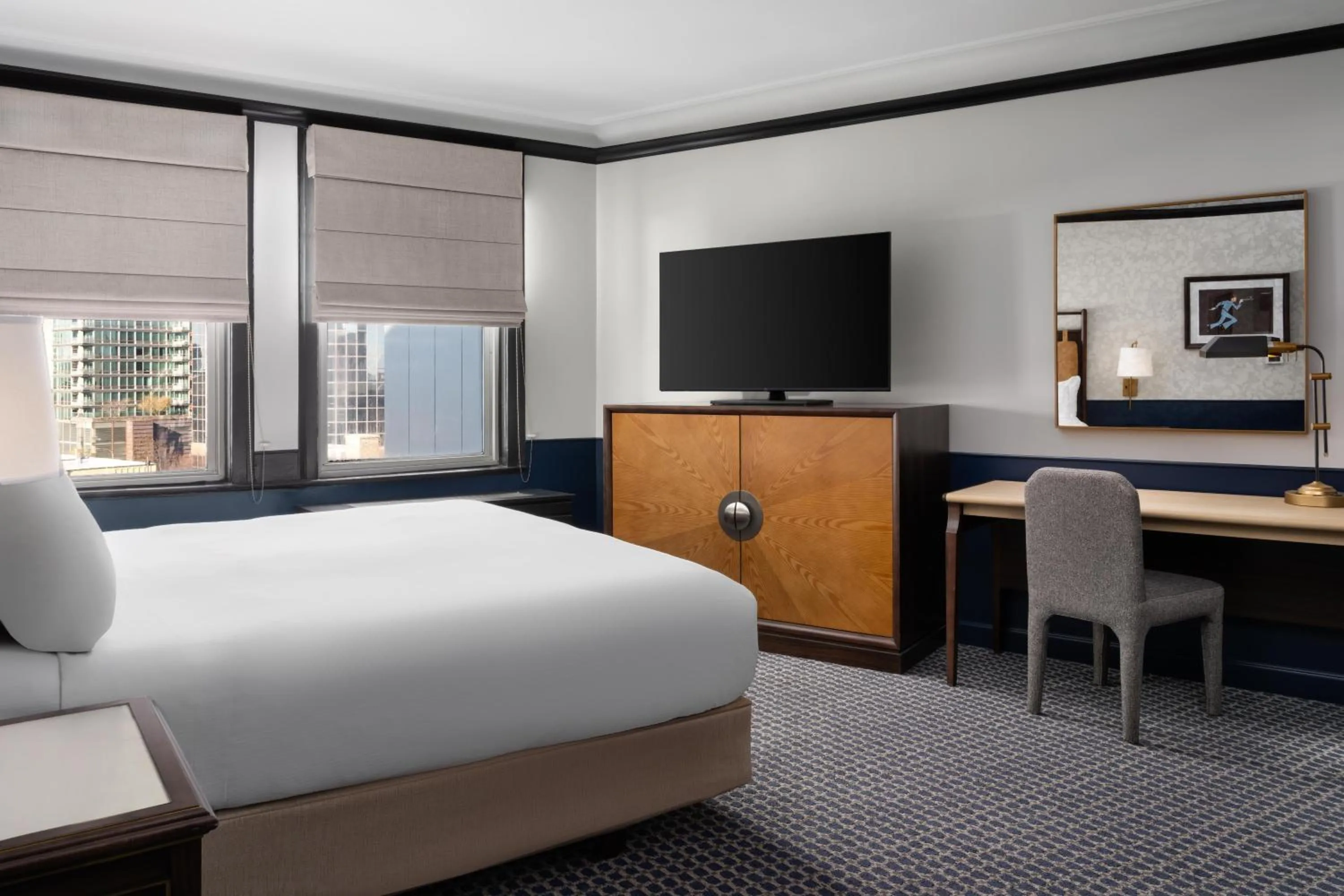 Bedroom, Bed in Hilton Orrington/Evanston