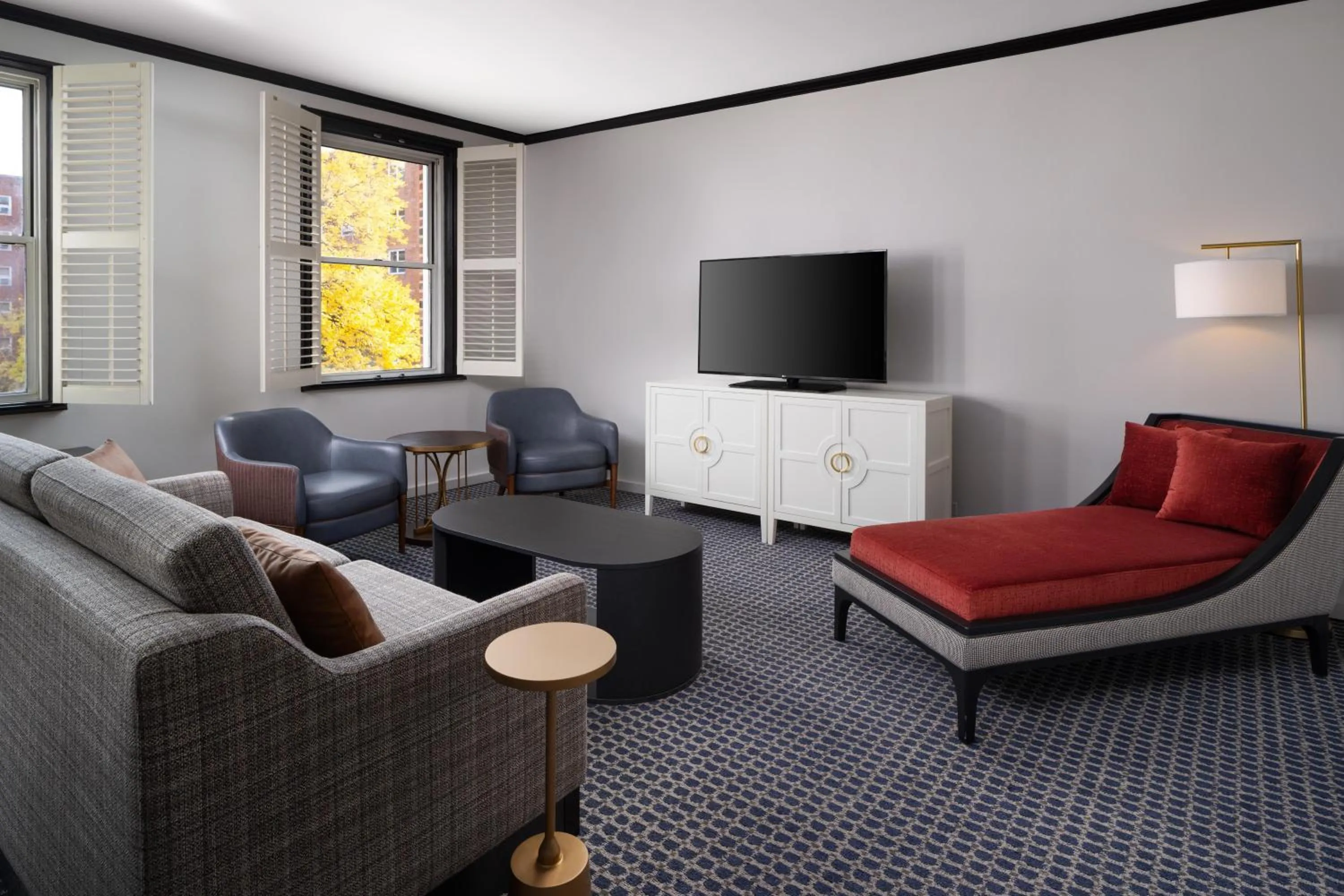 Living room in Hilton Orrington/Evanston