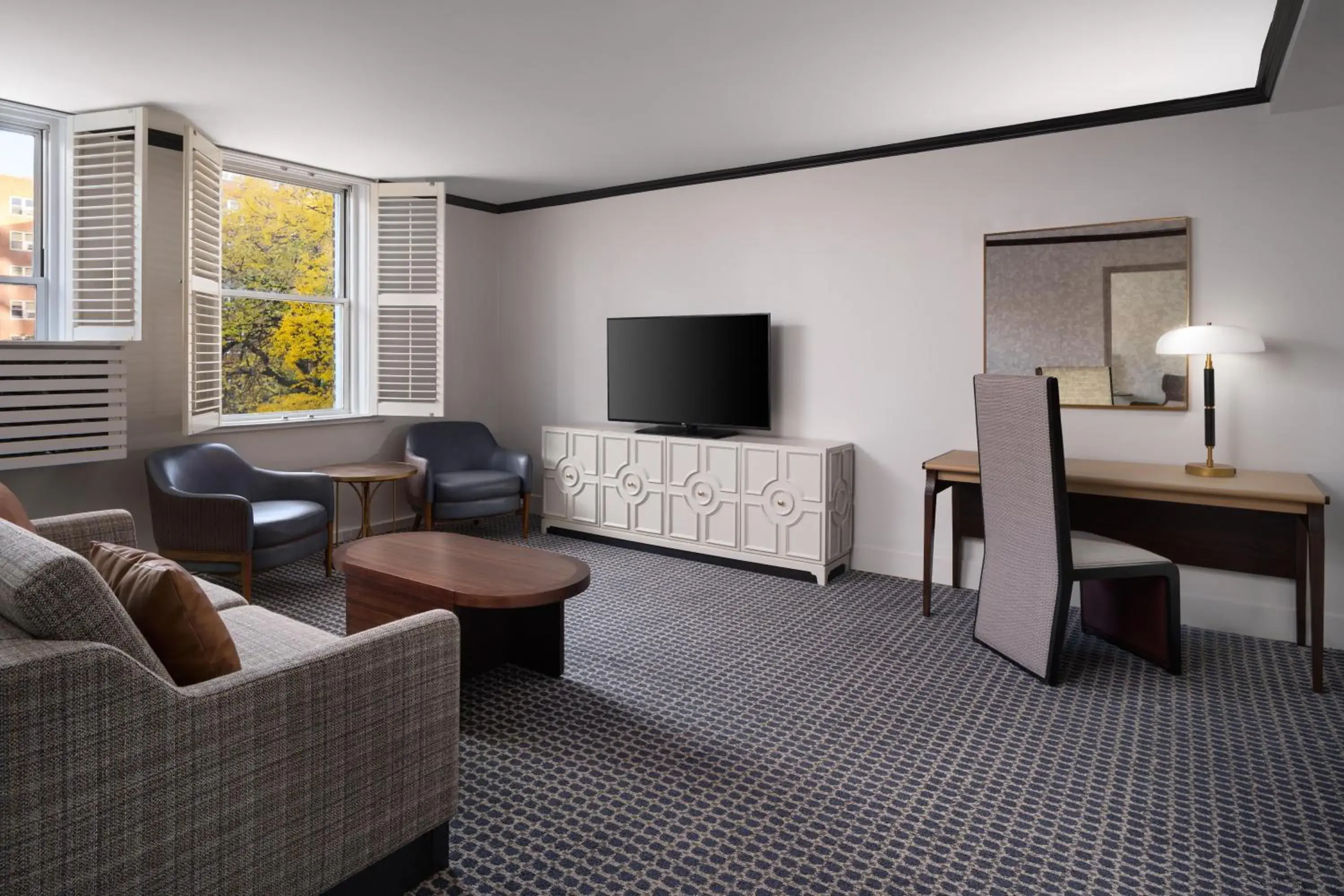 Living room in Hilton Orrington/Evanston Living room in Hilton Orrington/Evanston