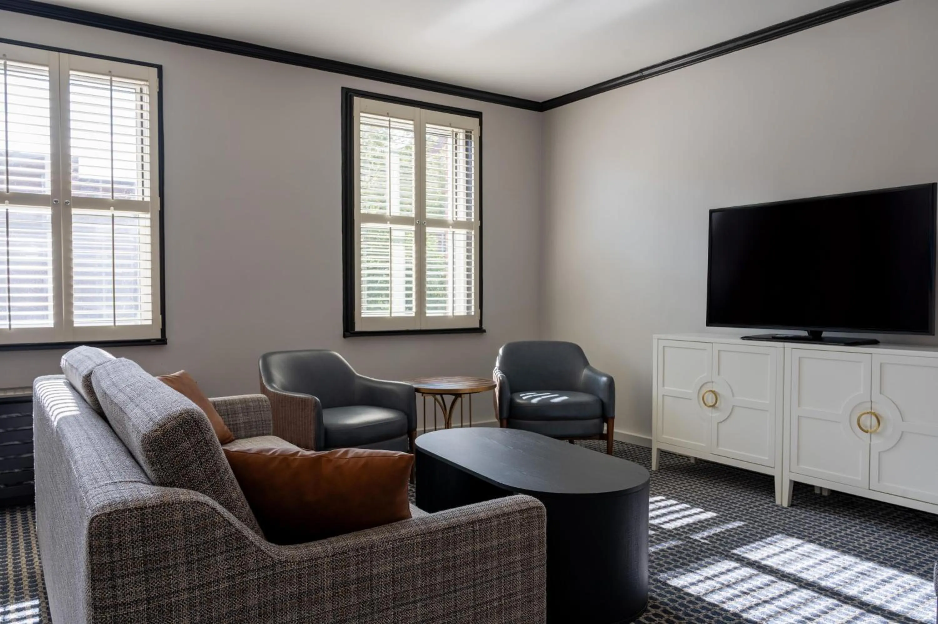 Living room in Hilton Orrington/Evanston