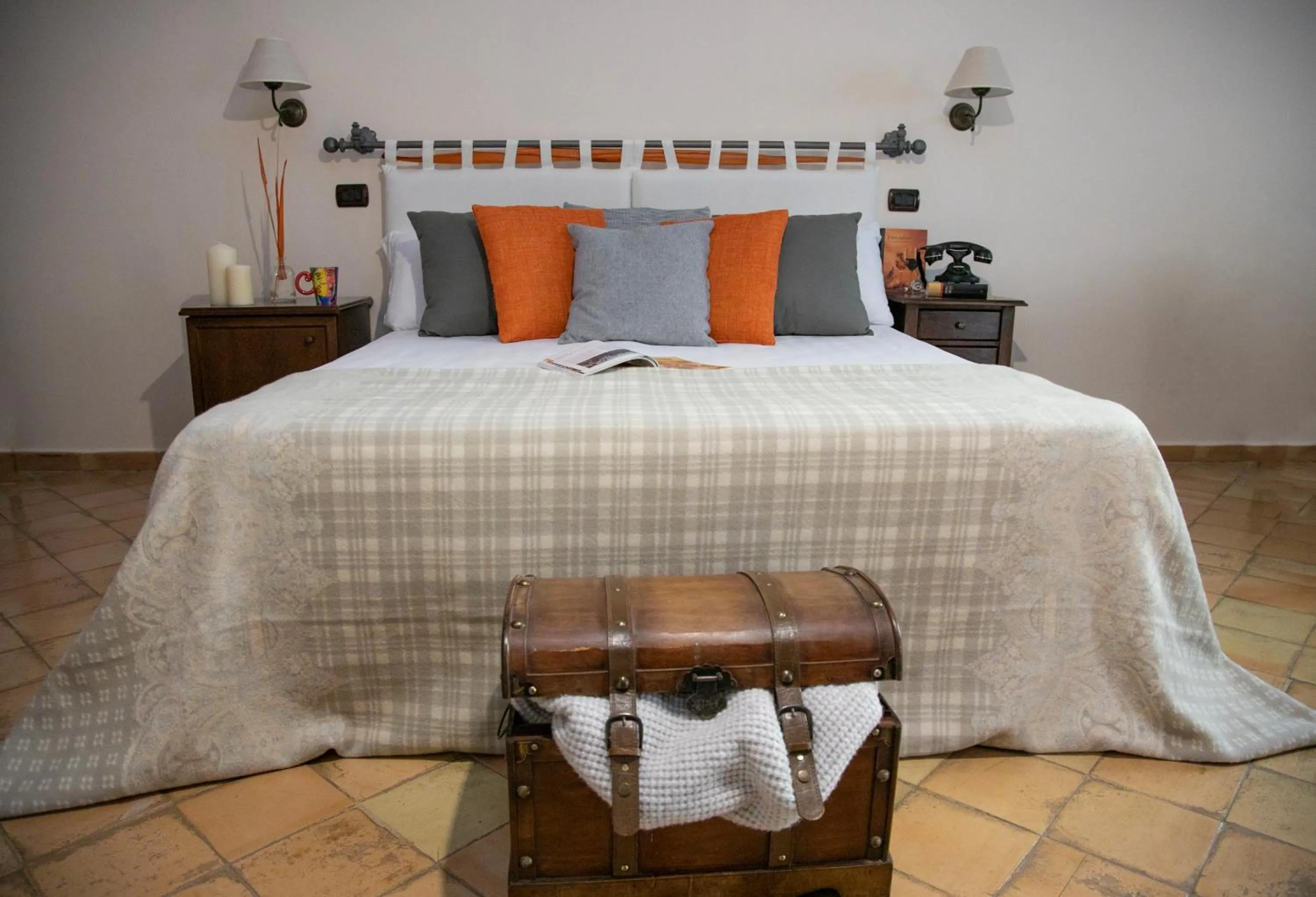 Bed in Agriturismo Tenuta Lagala