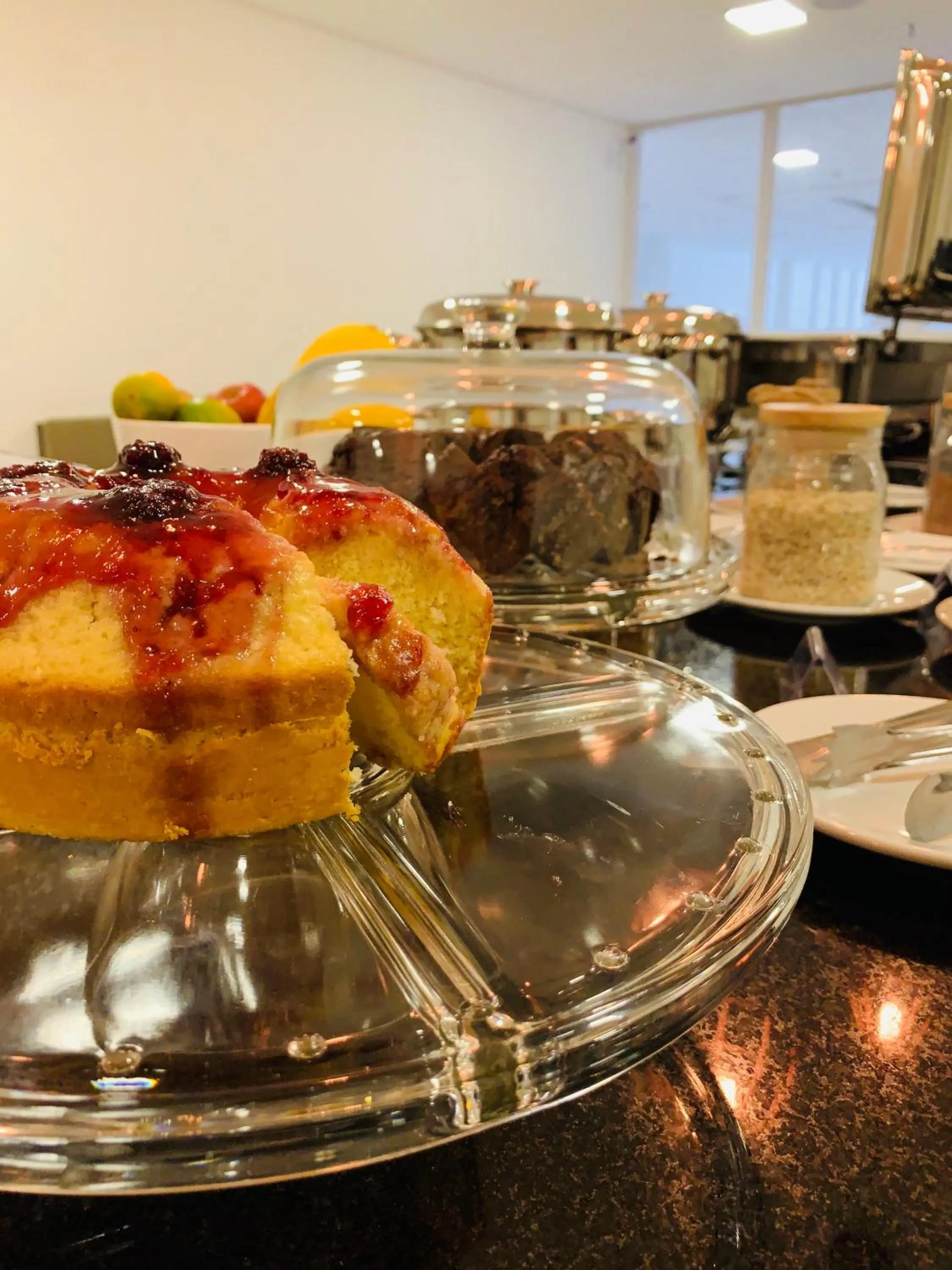 Food and drinks in Nobile Inn London Anápolis