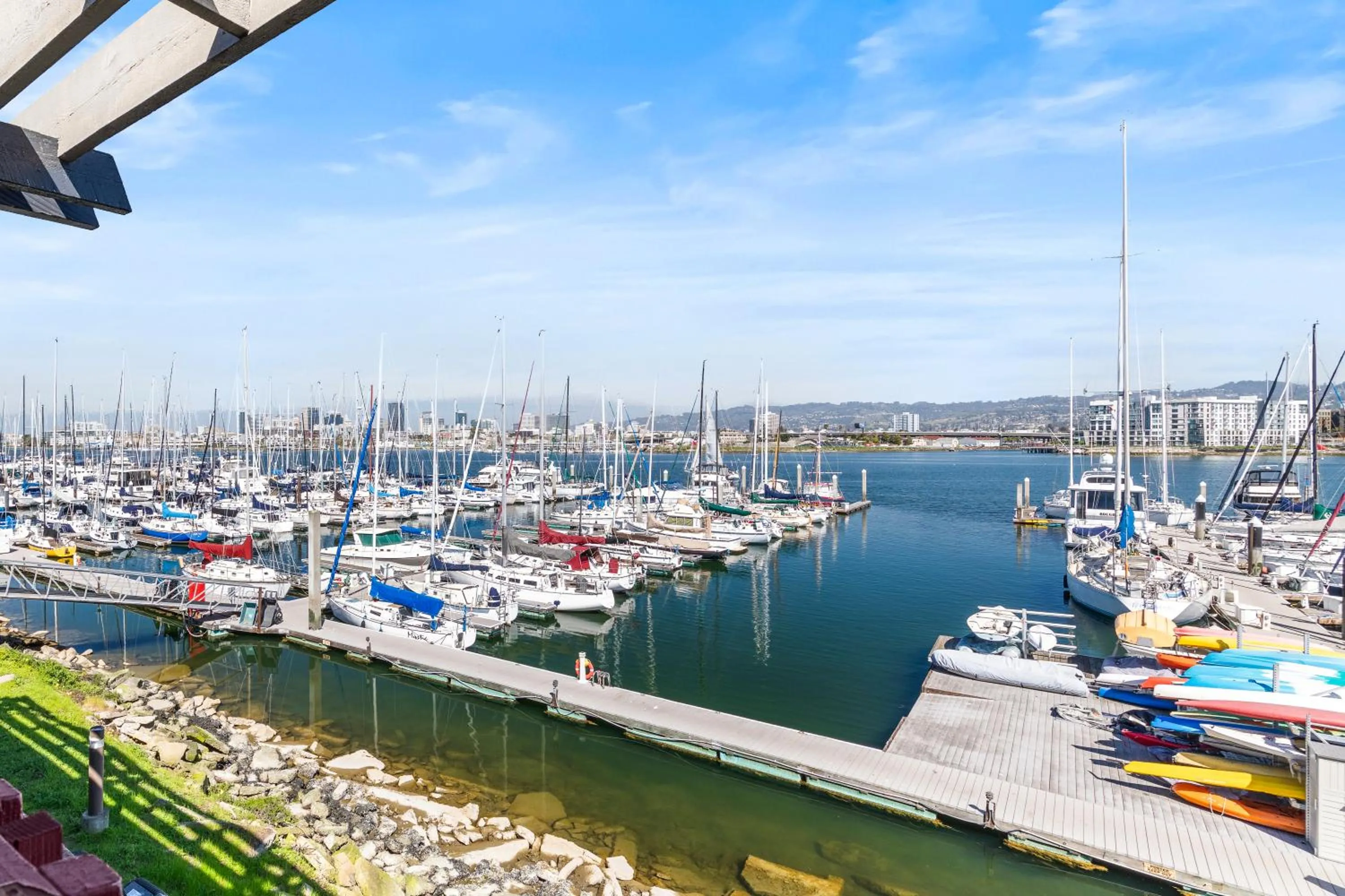 City view in Marina Village Inn