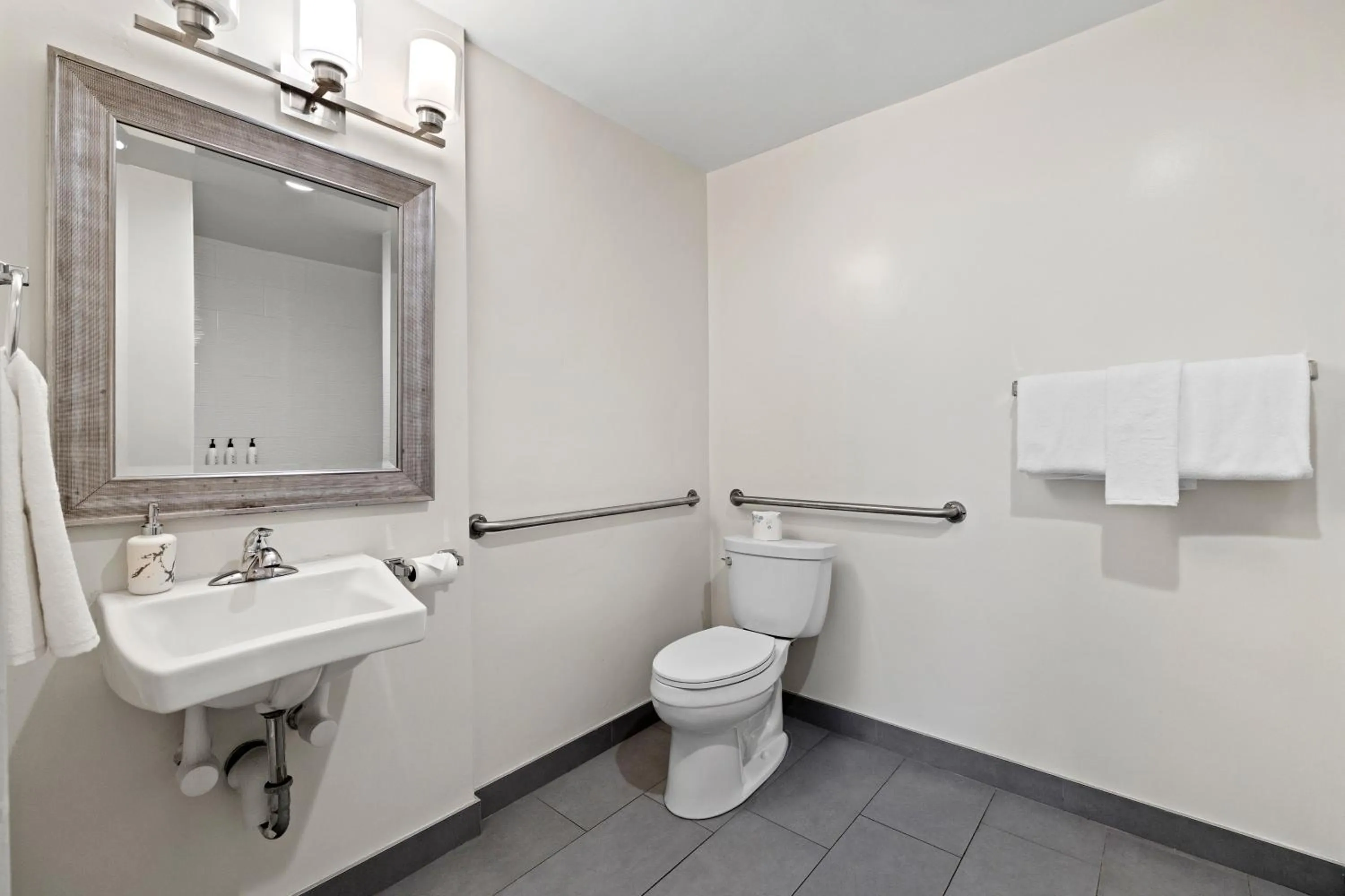 Bathroom in Marina Village Inn