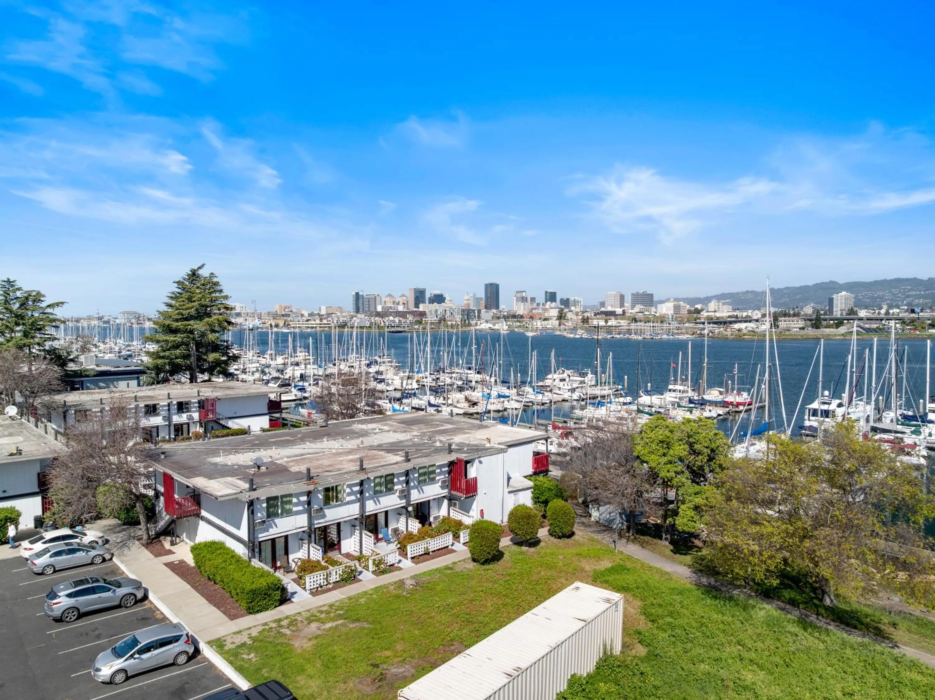 Bird's eye view in Marina Village Inn