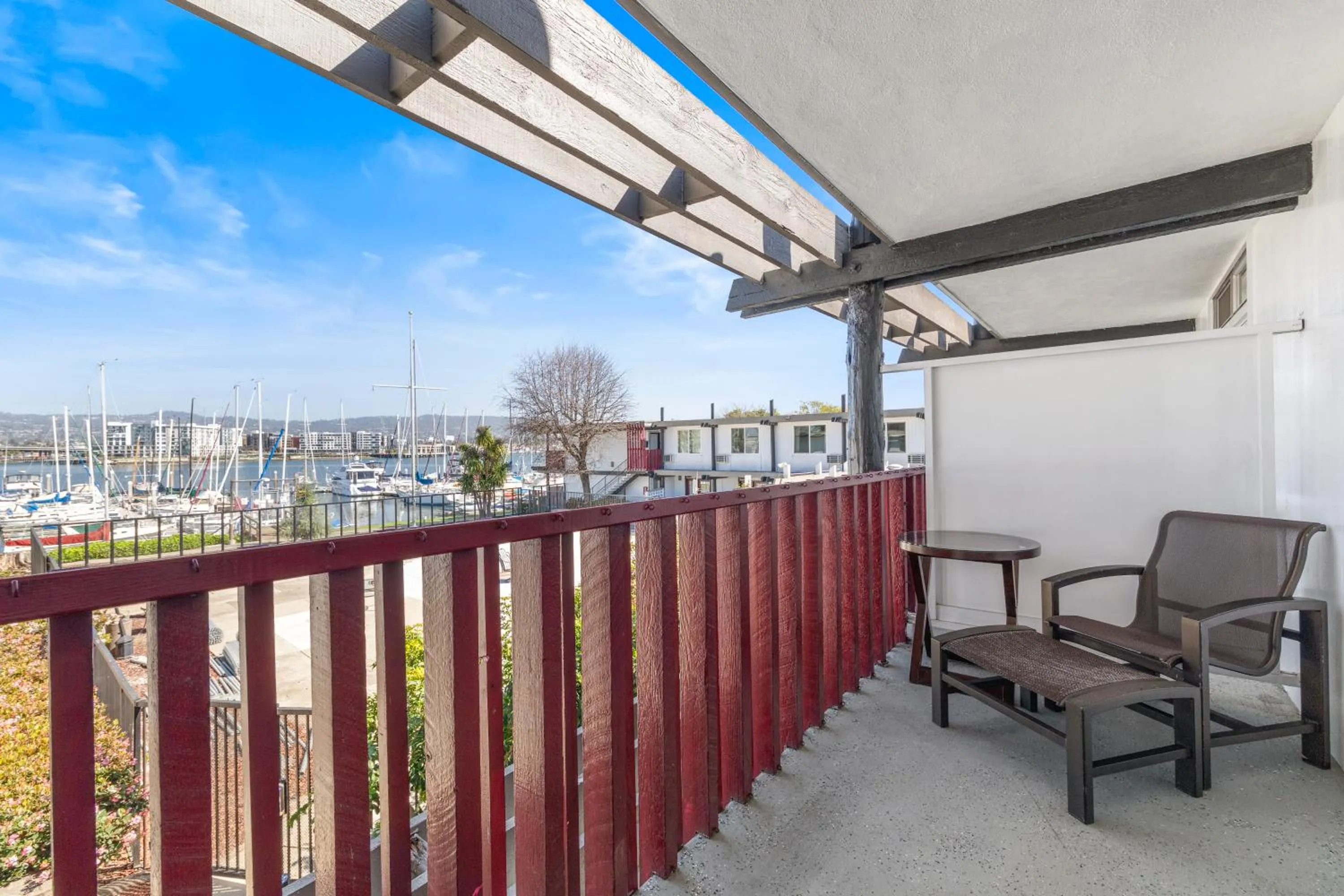 Balcony/Terrace in Marina Village Inn