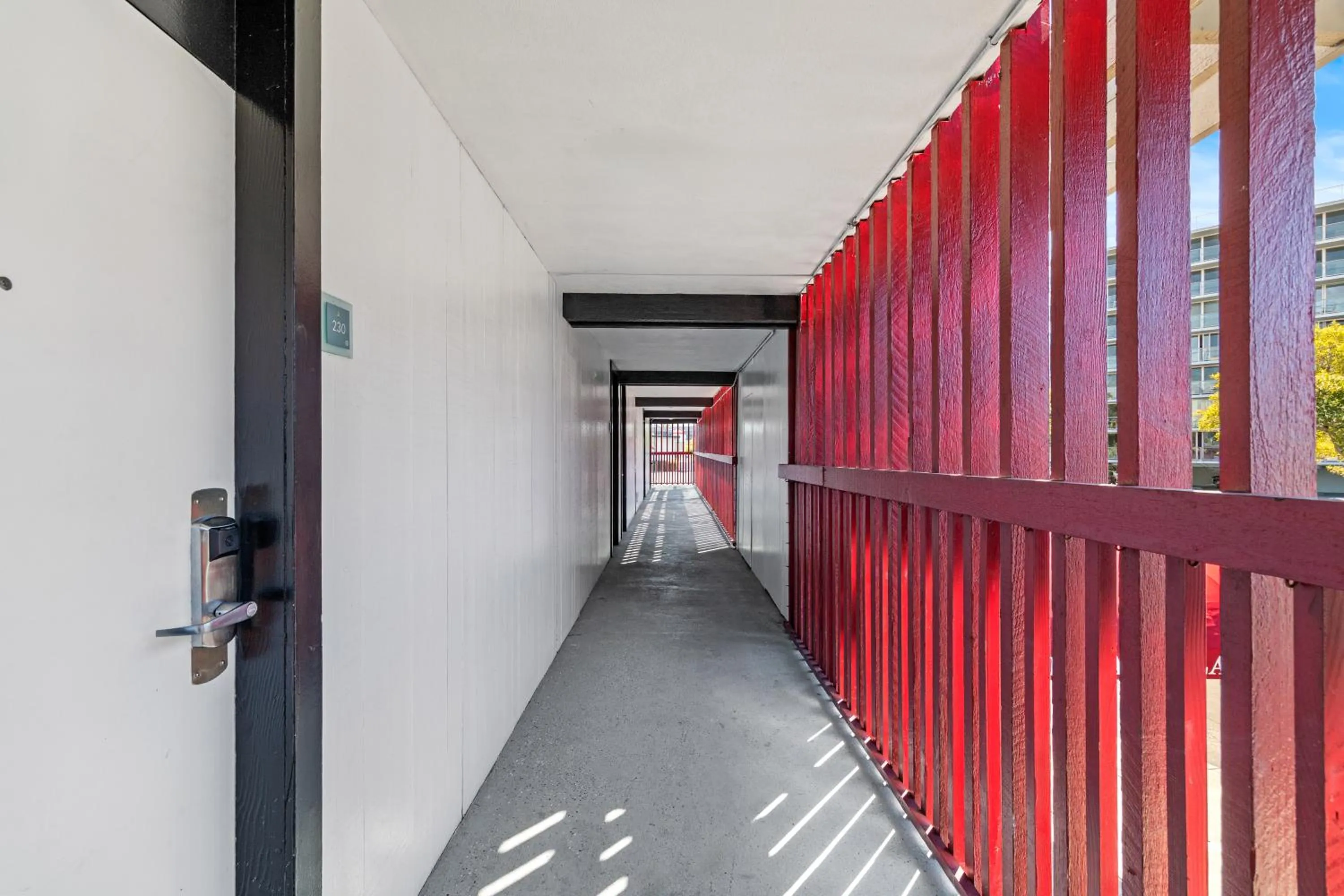 Property building in Marina Village Inn