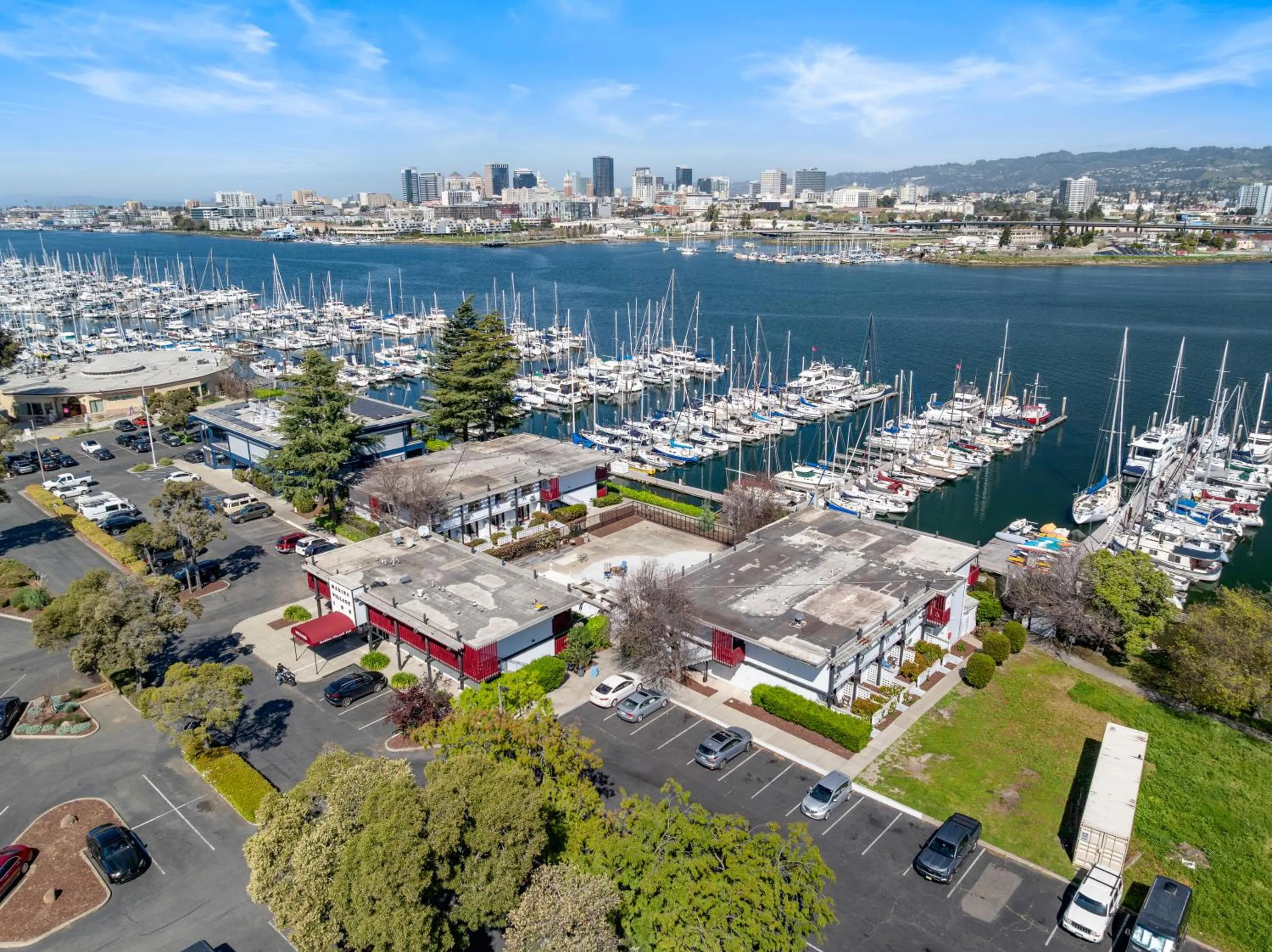 Bird's eye view in Marina Village Inn