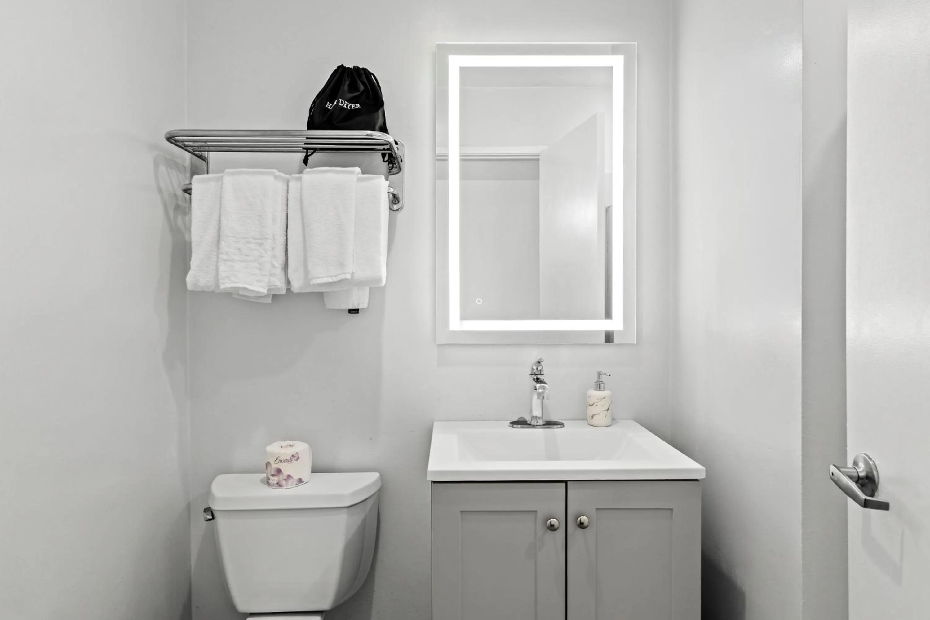 Bathroom in Marina Village Inn