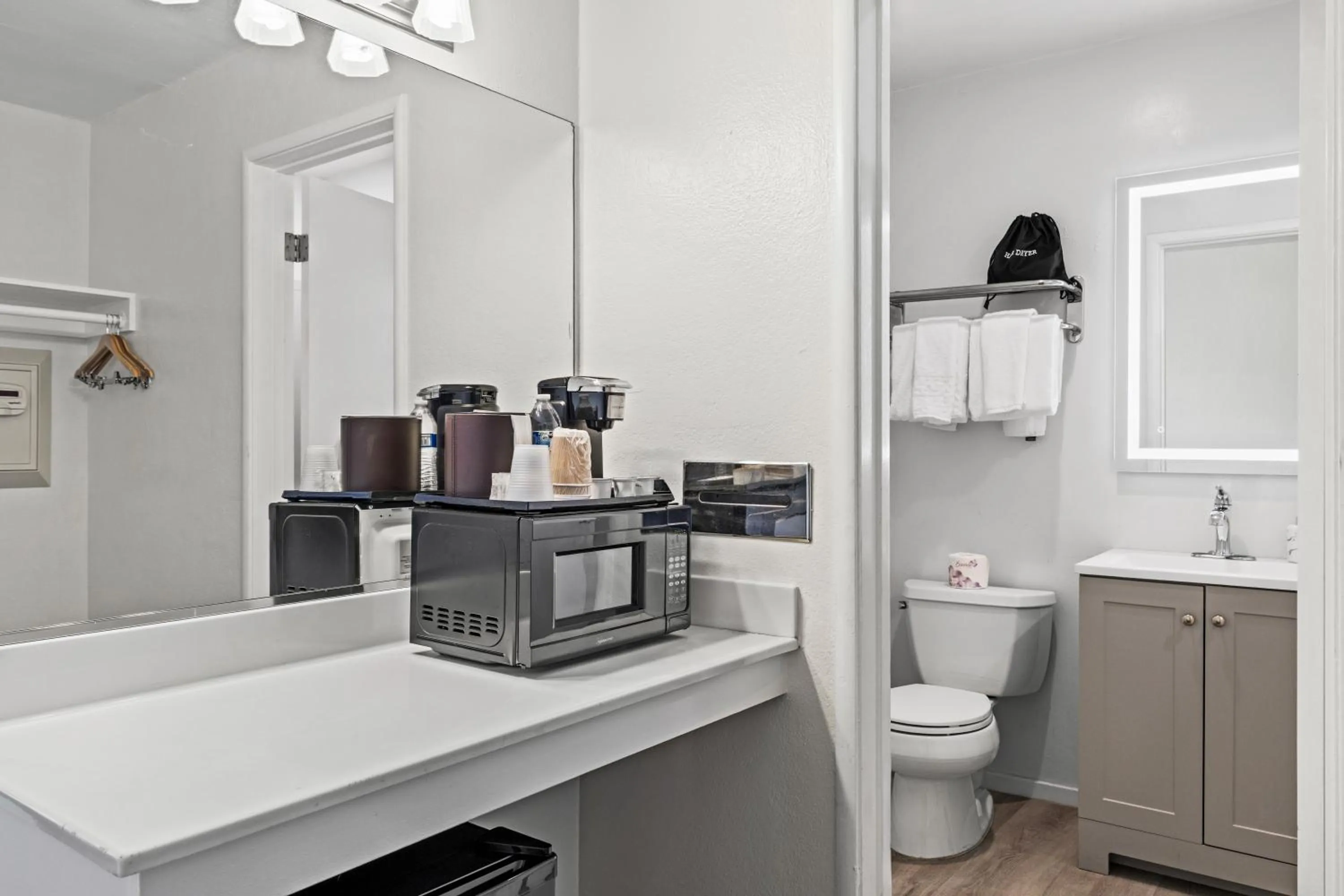 Bathroom in Marina Village Inn