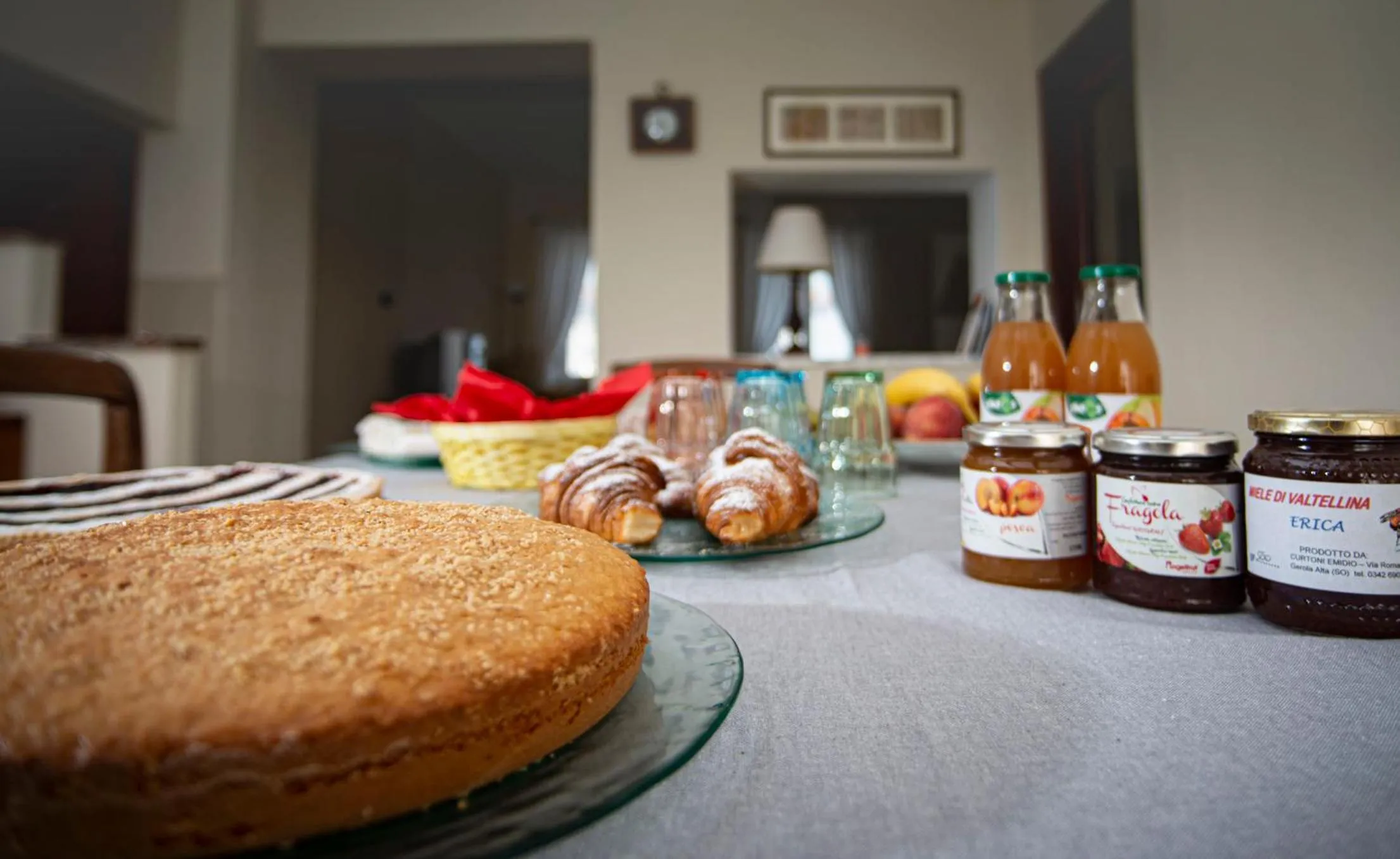 Food and drinks in I Quattro Grappoli