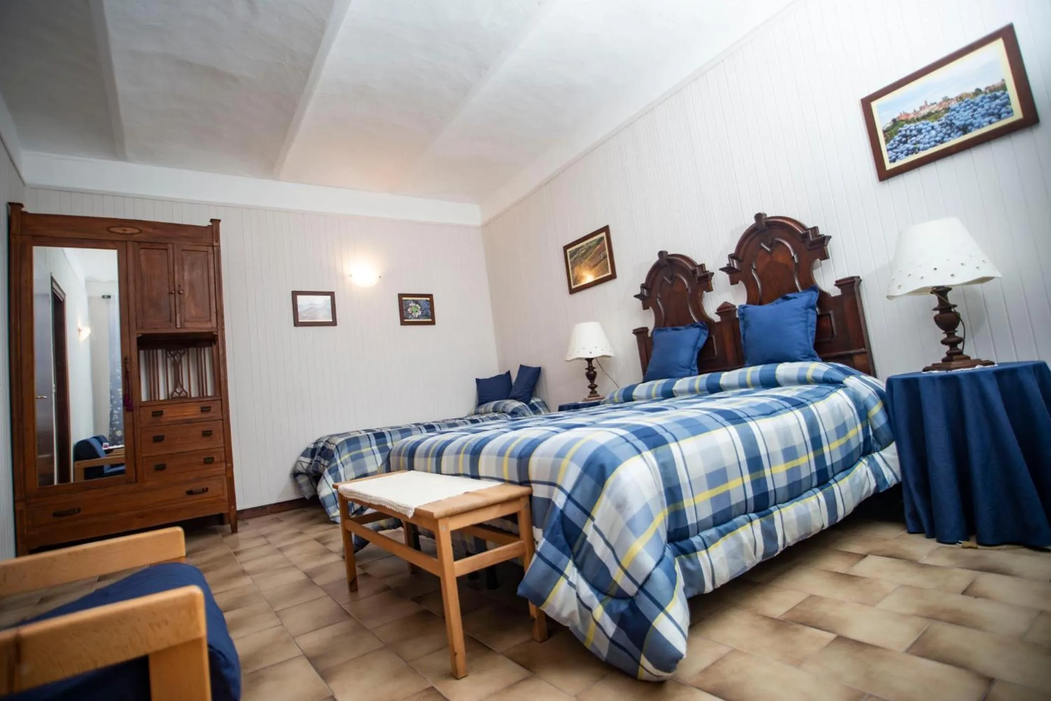 Photo of the whole room, Bed in I Quattro Grappoli