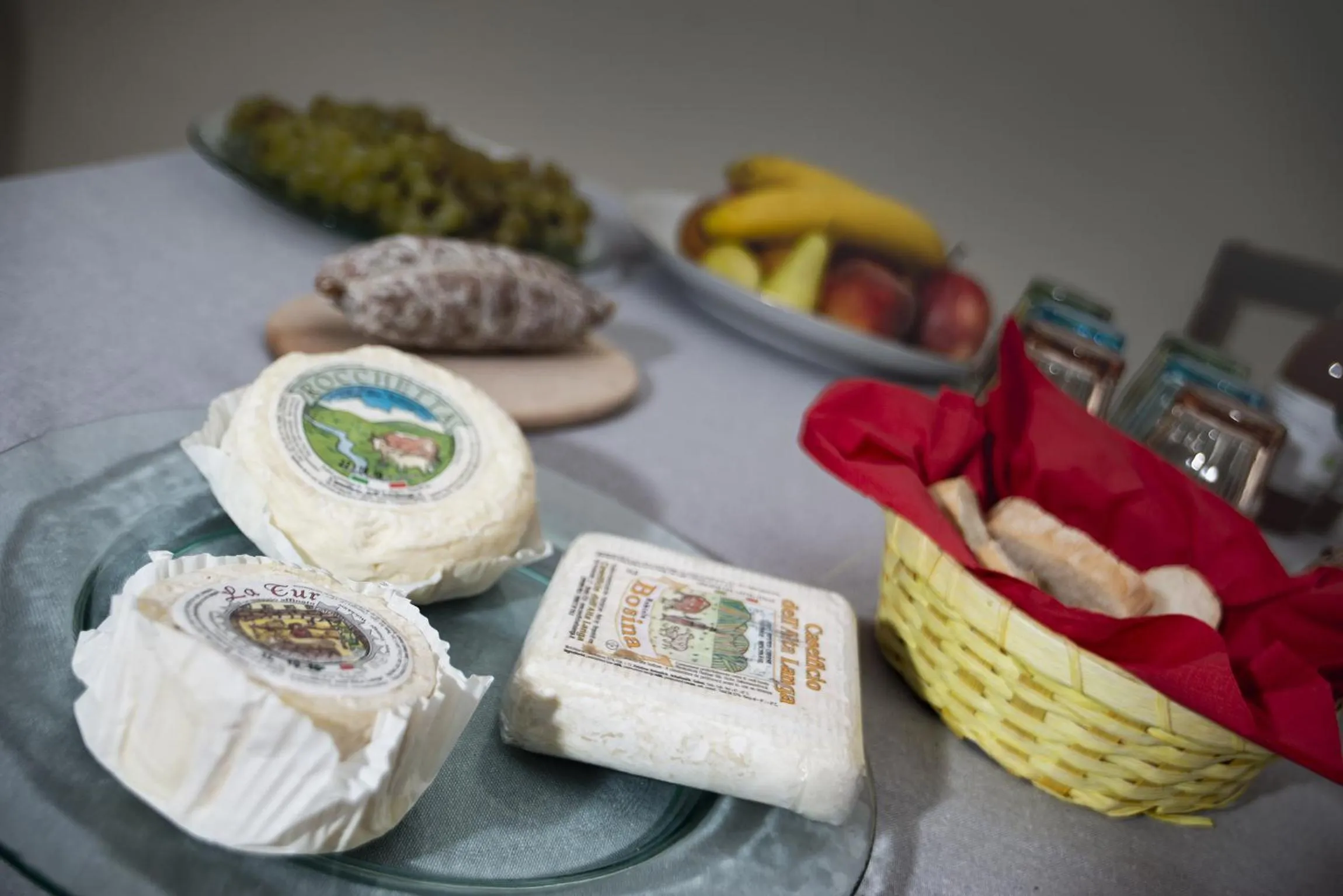 Food and drinks in I Quattro Grappoli