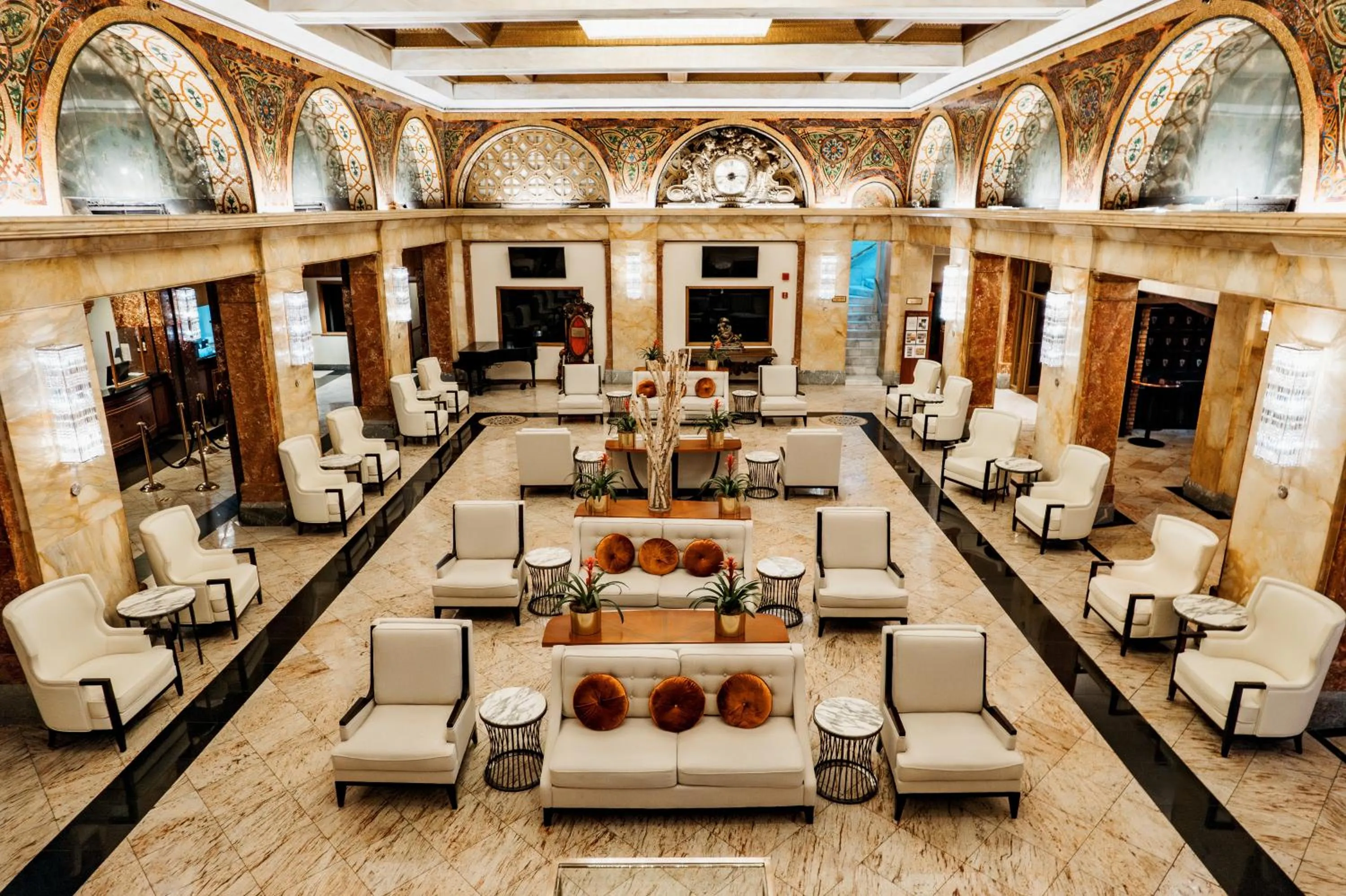 Lobby or reception in Congress Plaza Hotel Chicago