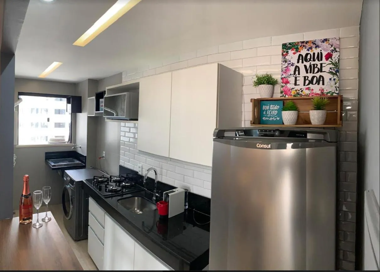 Kitchen or kitchenette in Chartres Charming Residence