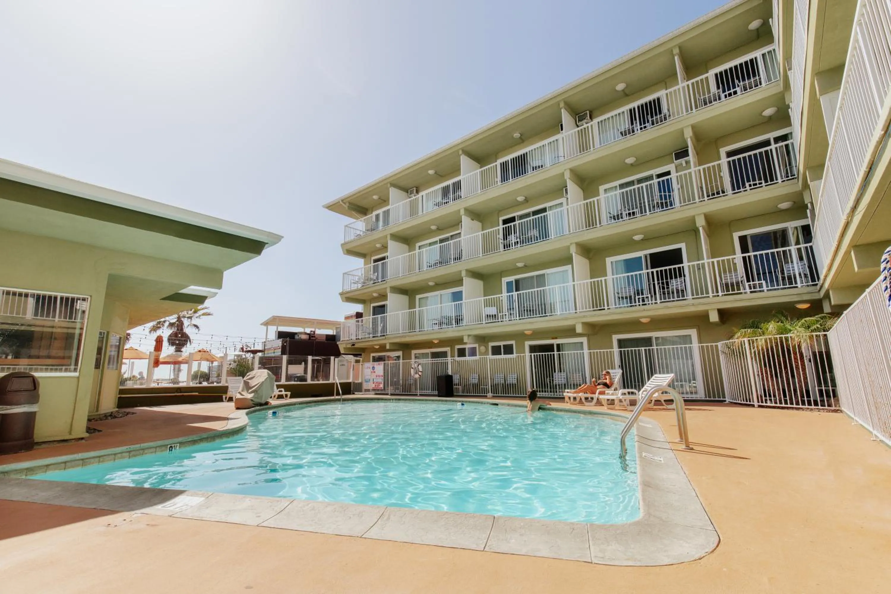 Property building in Surfer Beach Hotel