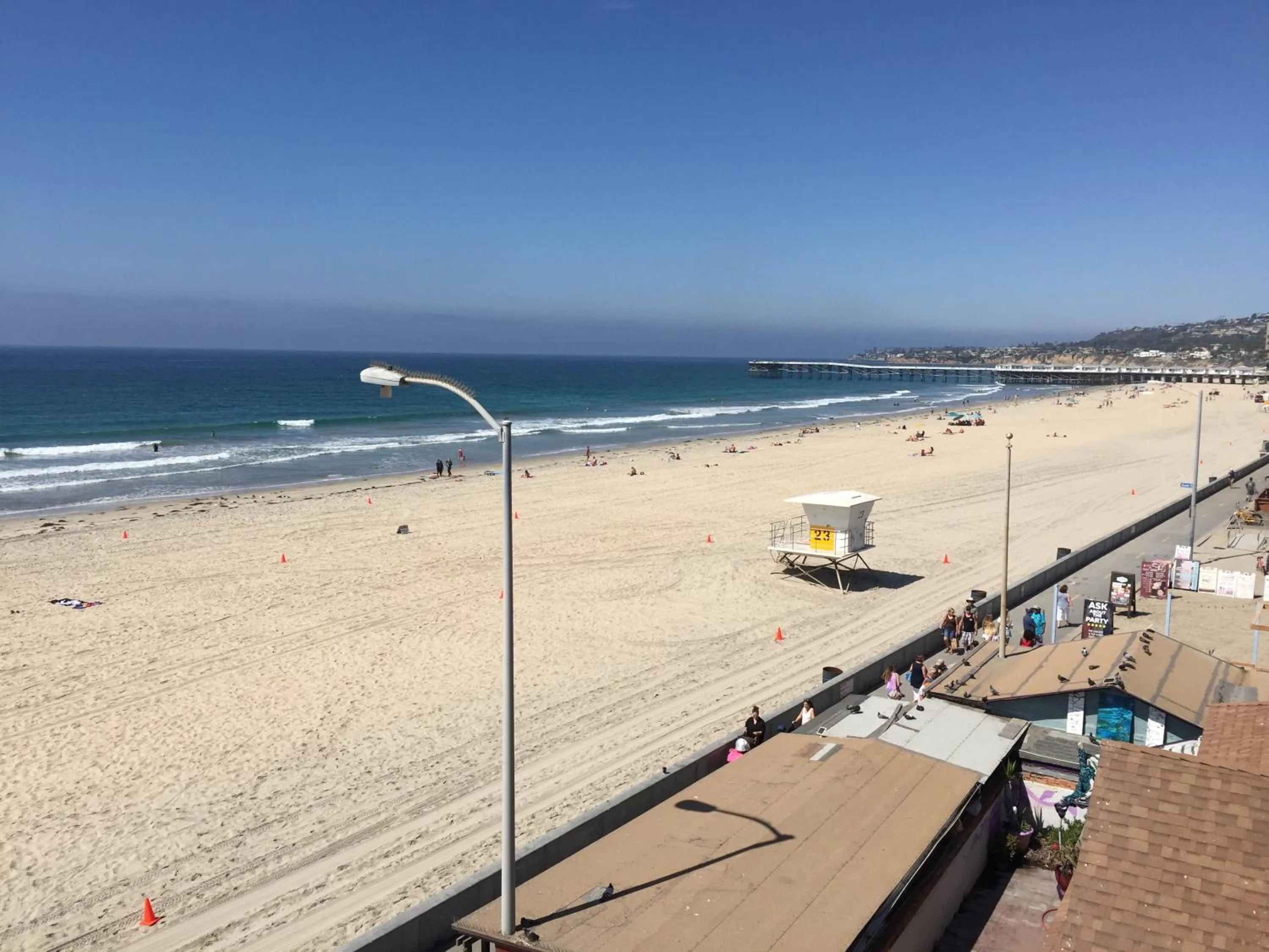 Sea view in Surfer Beach Hotel