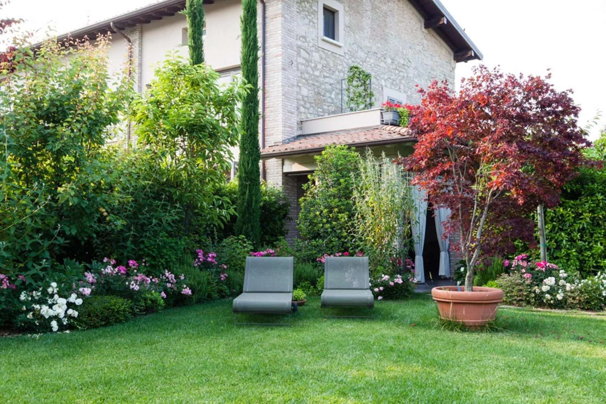 Garden in B&B a Ca' Minore Franciacorta