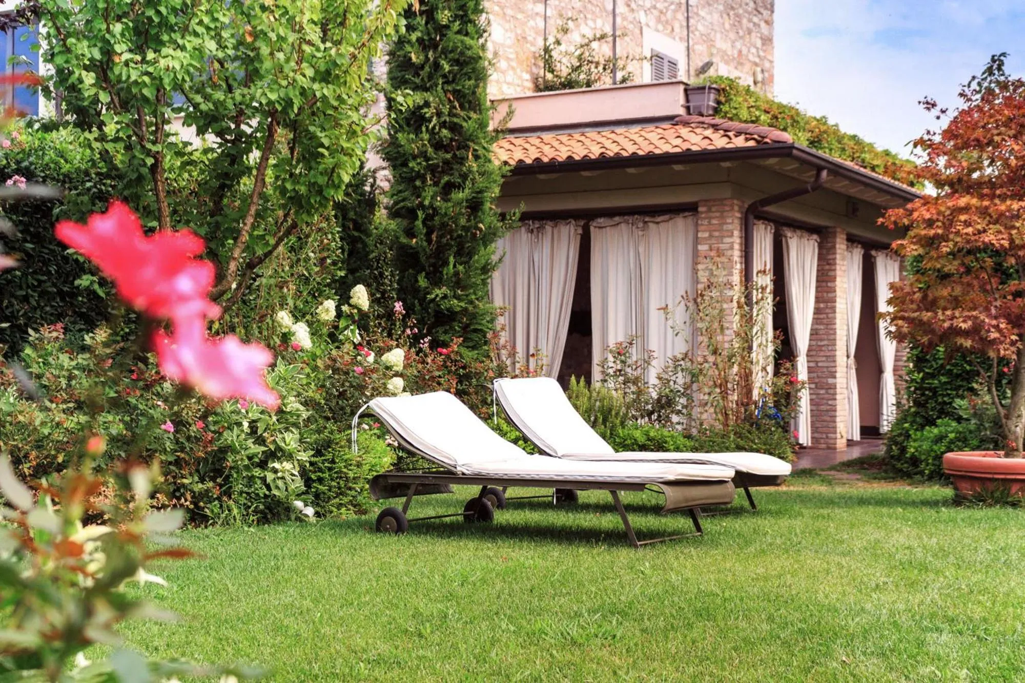 Garden in B&B a Ca' Minore Franciacorta