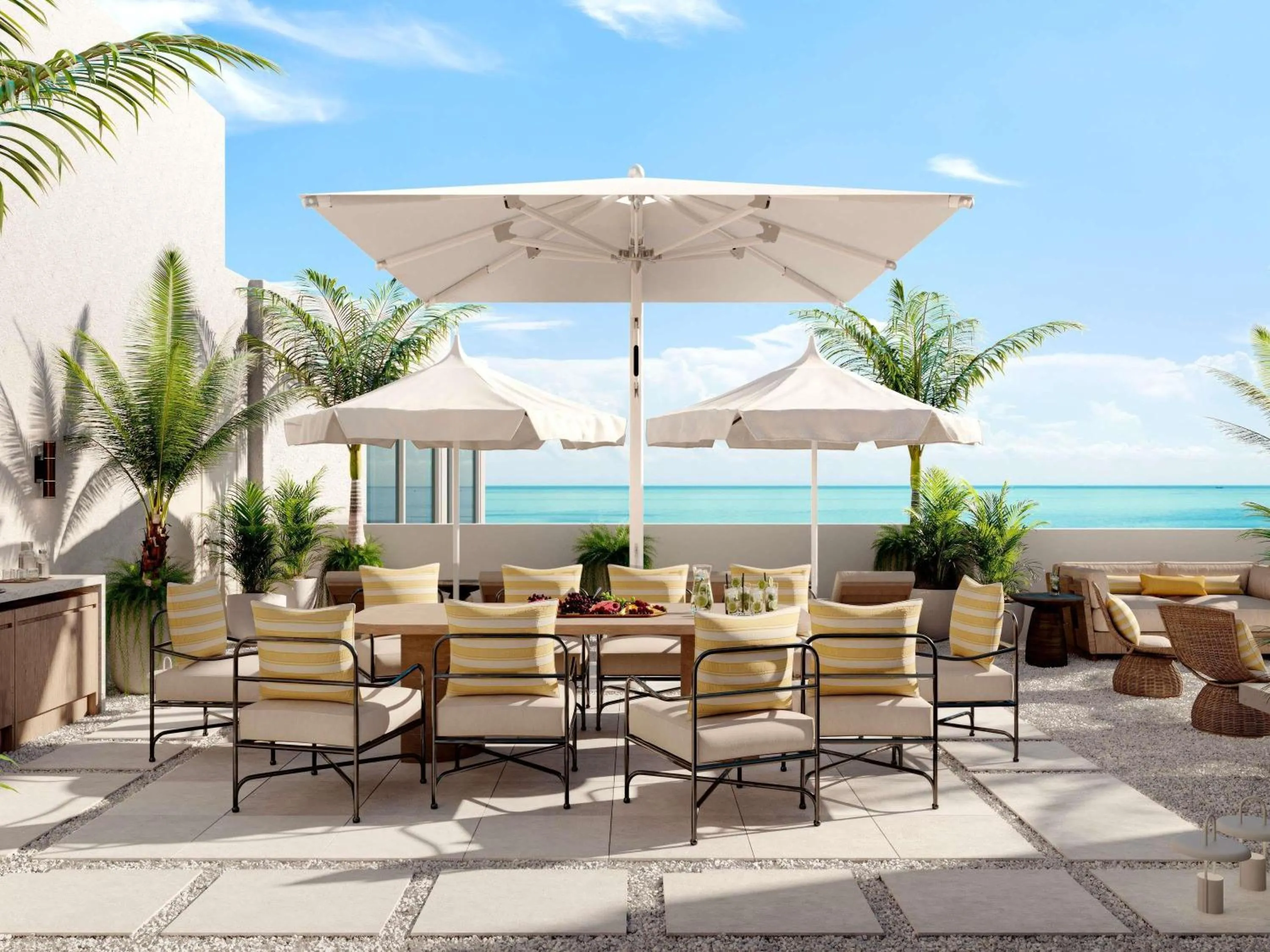 Bedroom in Delano Miami Beach