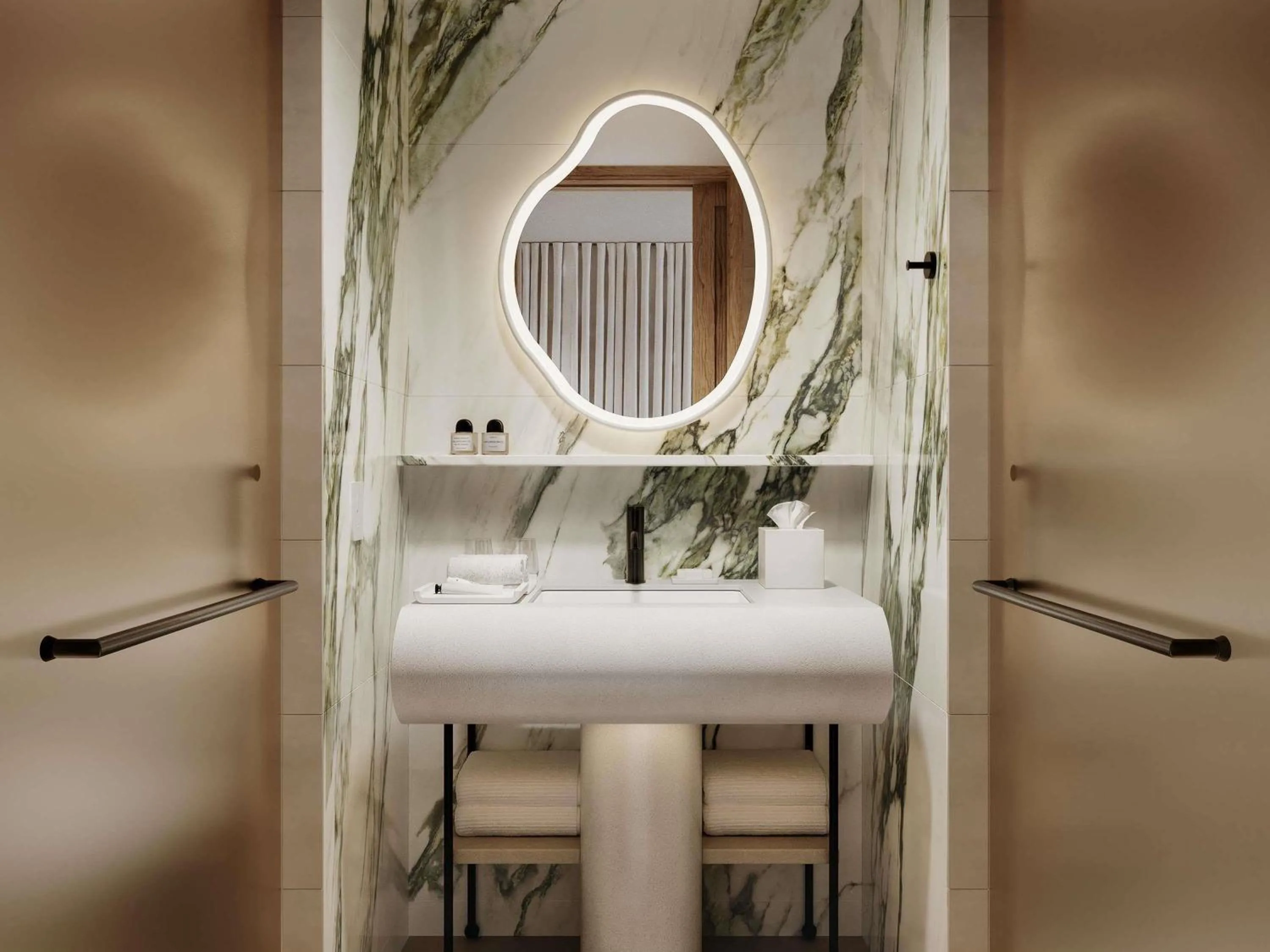 Bedroom in Delano Miami Beach