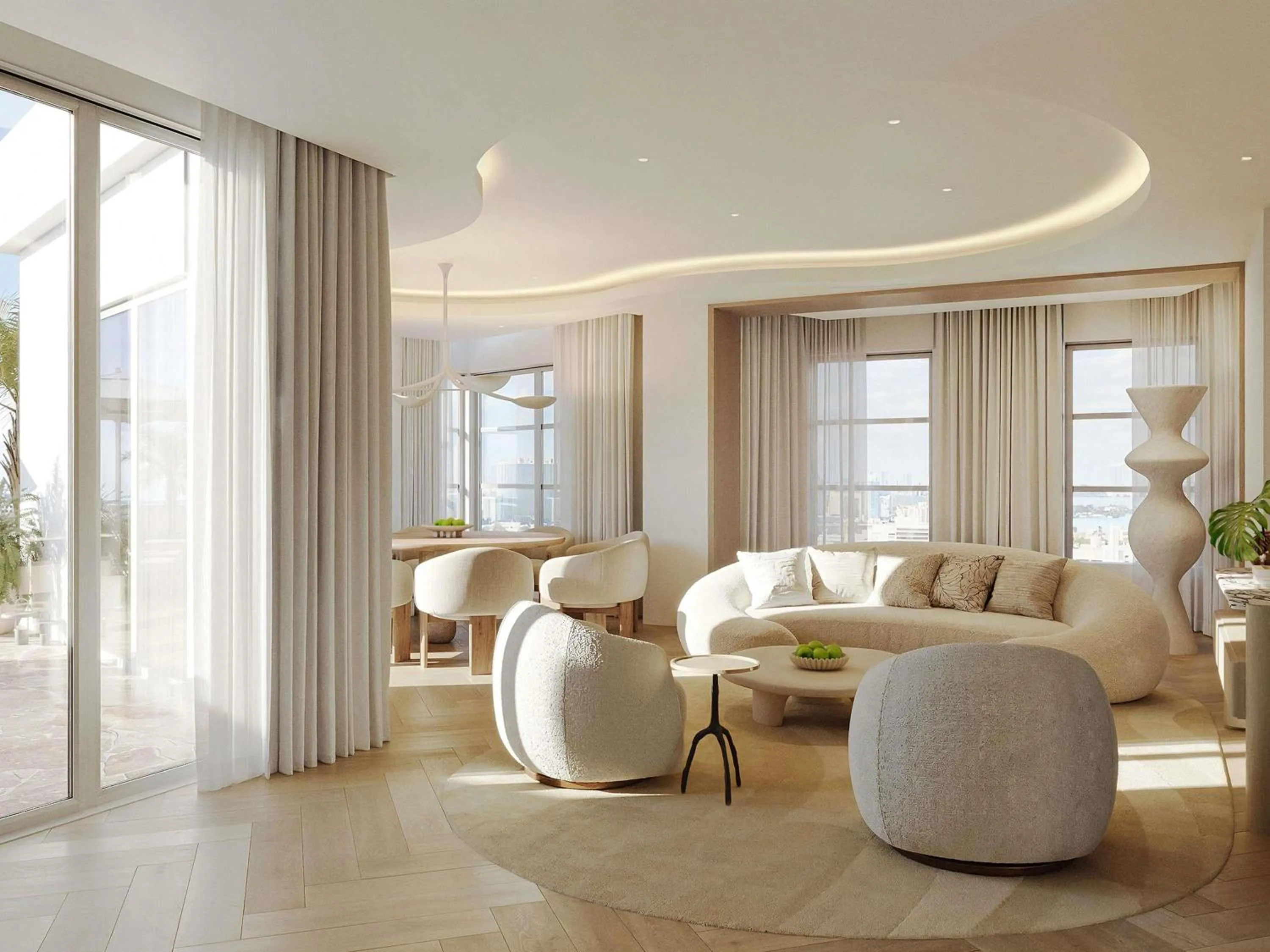 Bedroom in Delano Miami Beach