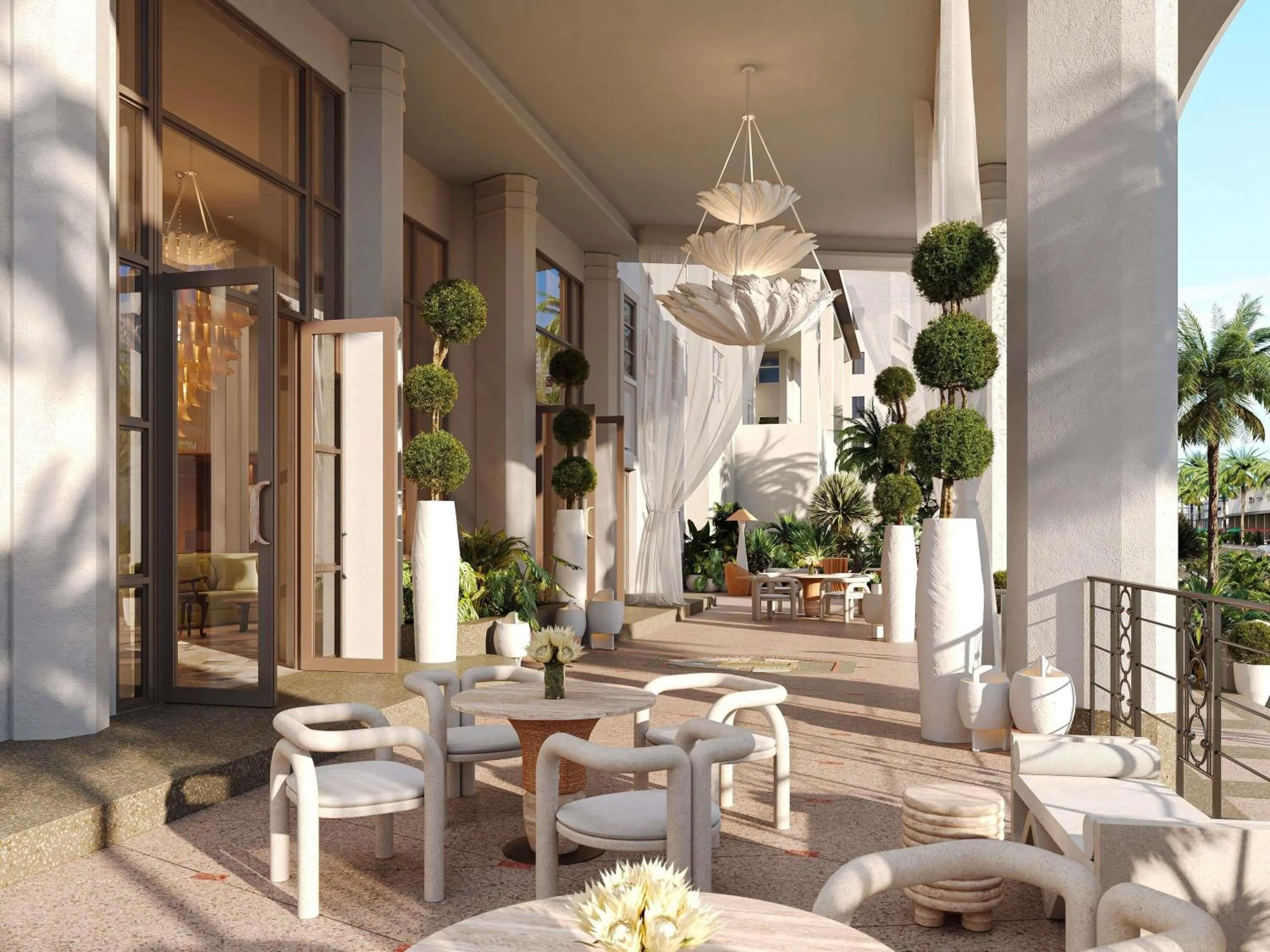 Property building in Delano Miami Beach