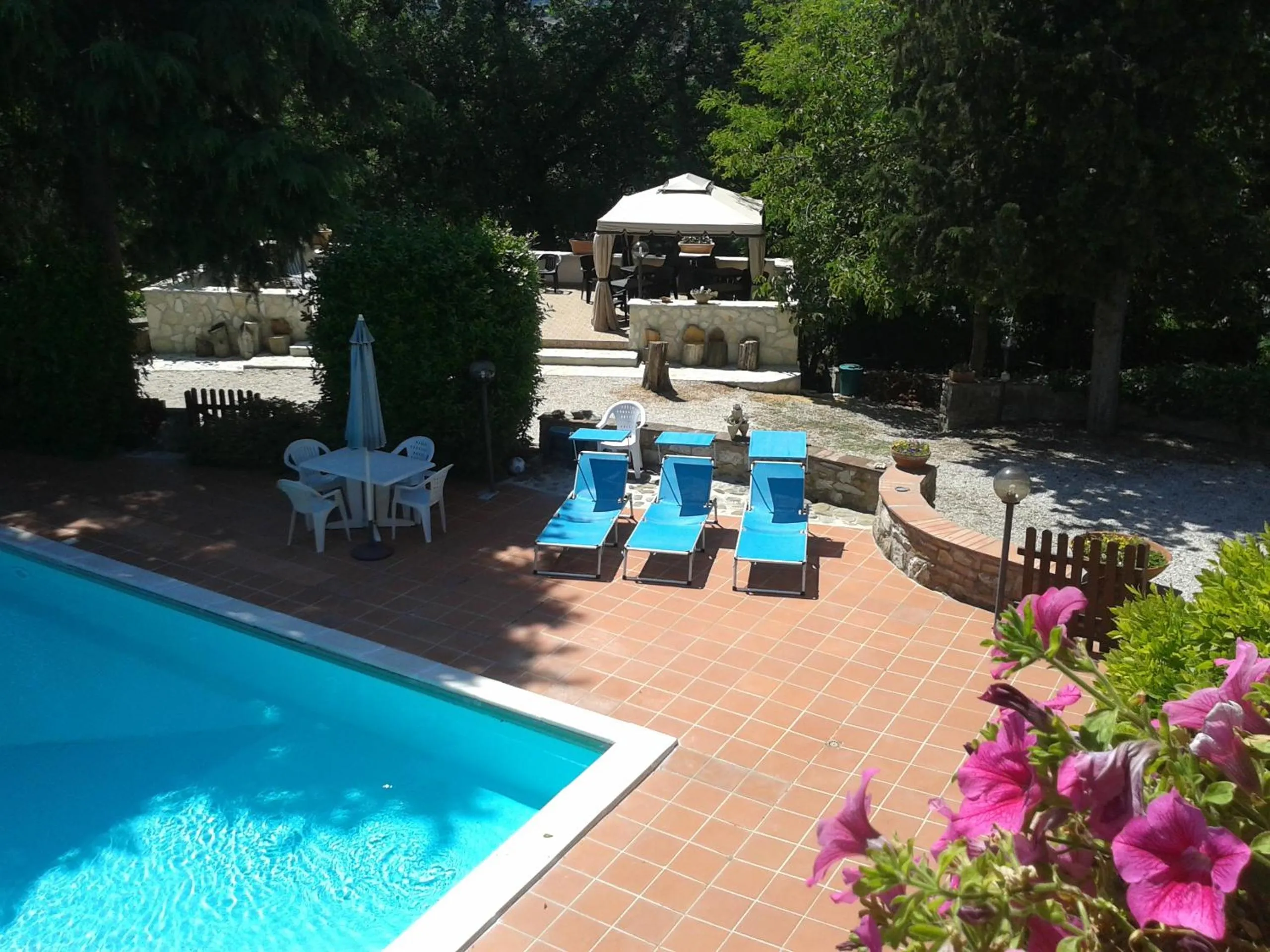 Swimming pool in Il Querceto