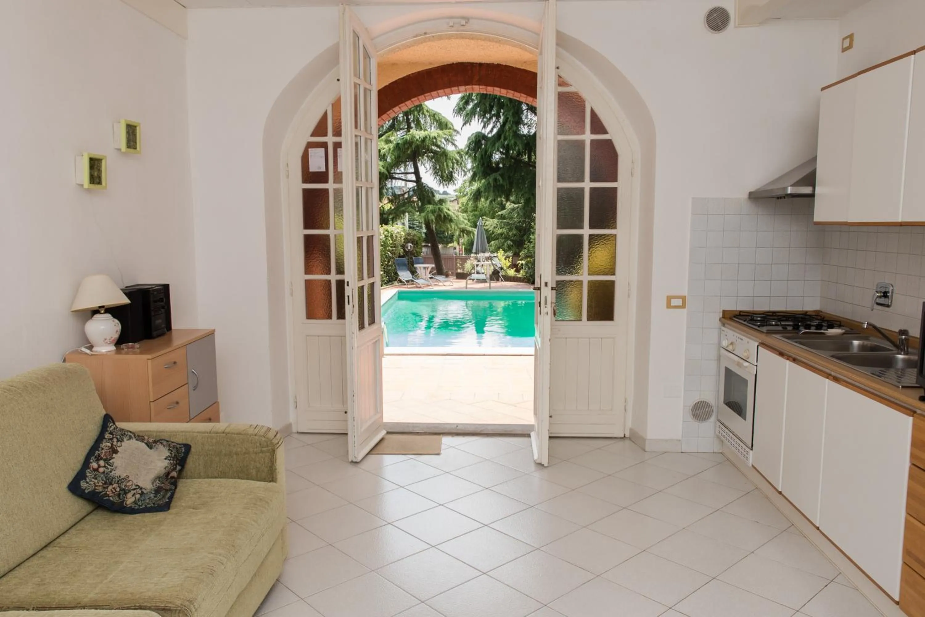 Living room in Il Querceto