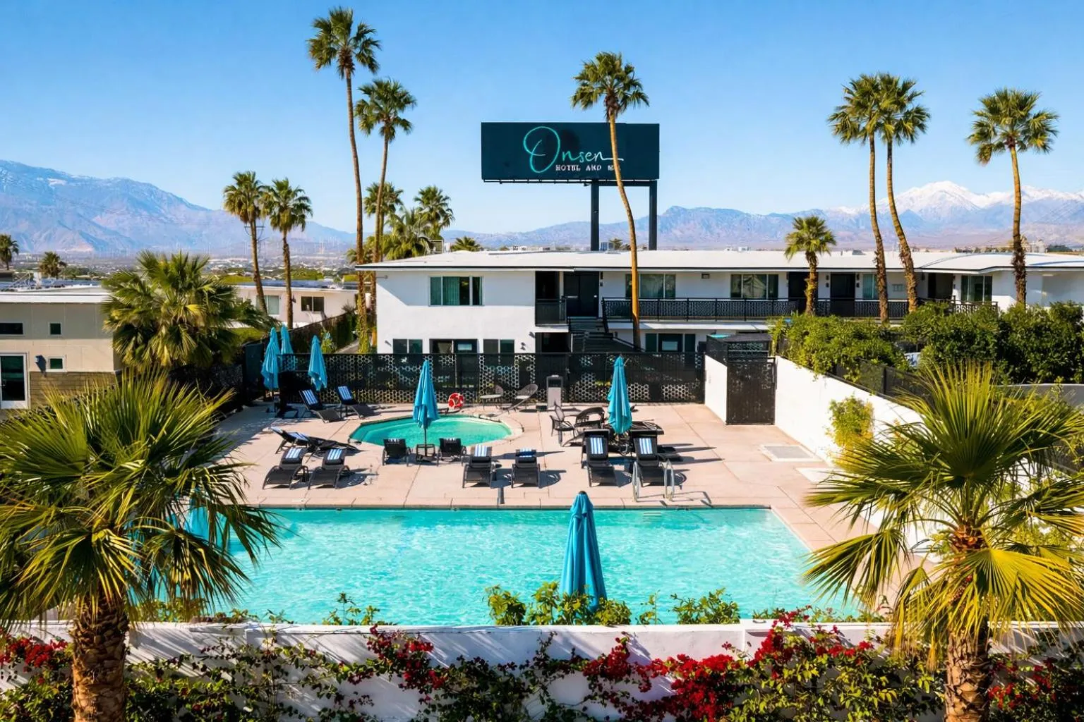 Property building in Onsen Hotel and Spa