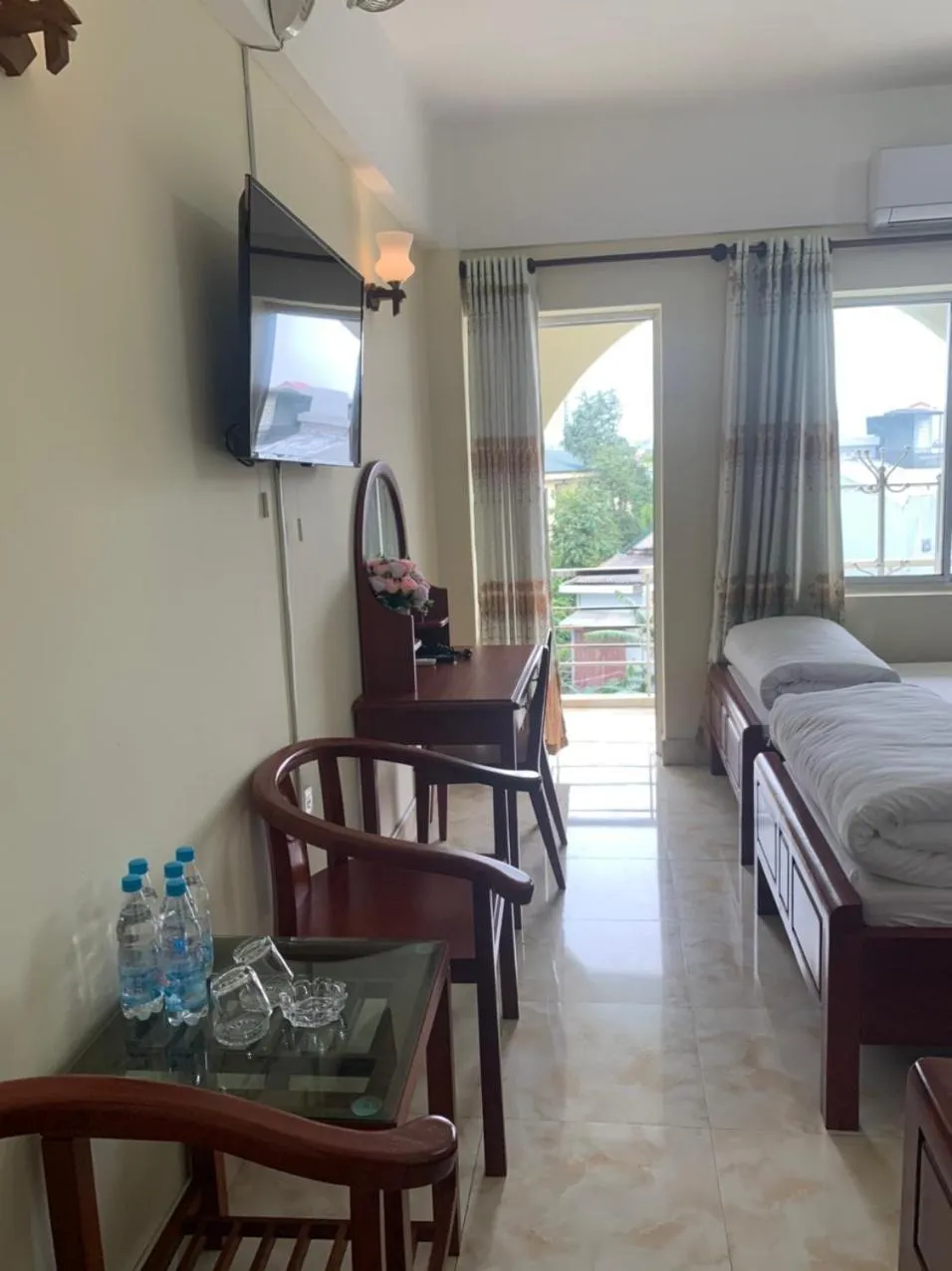 Bed in AD 41 Hotel Huế CS2