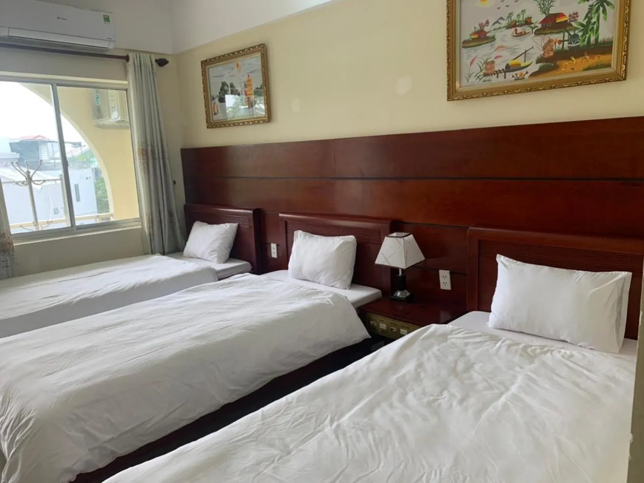 Bed in AD 41 Hotel Huế CS2