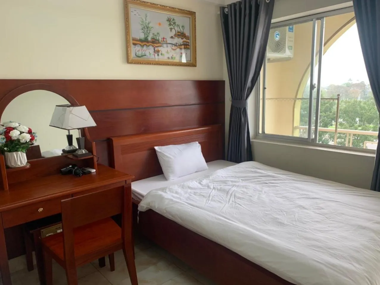 Bed in AD 41 Hotel Huế CS2