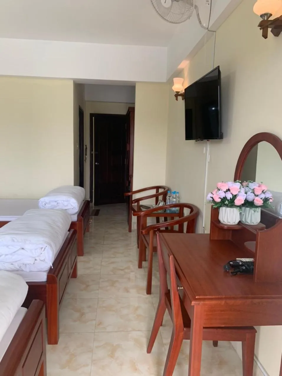 Bed in AD 41 Hotel Huế CS2