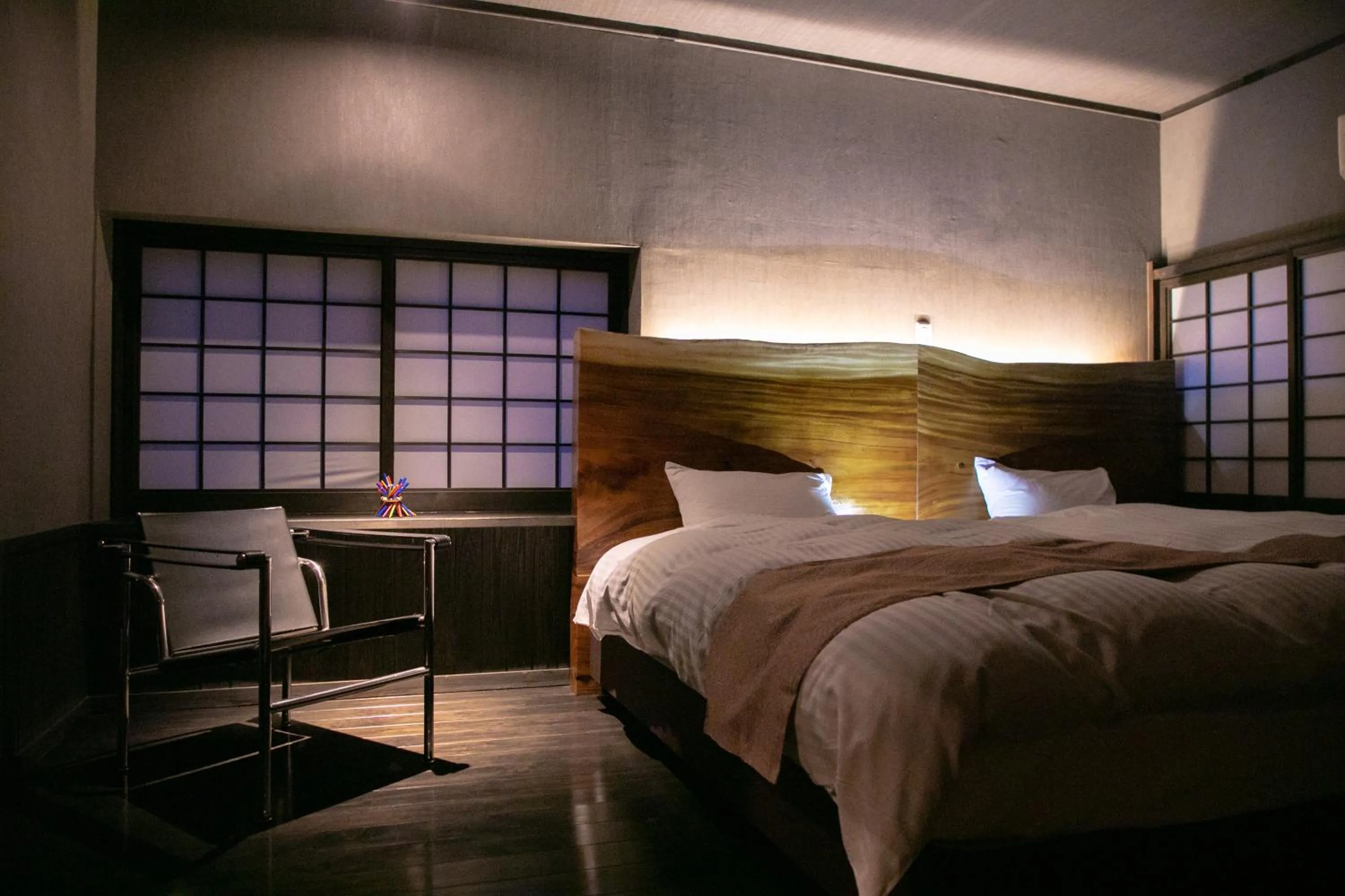 Bed in Yasuraginoyado Yufu