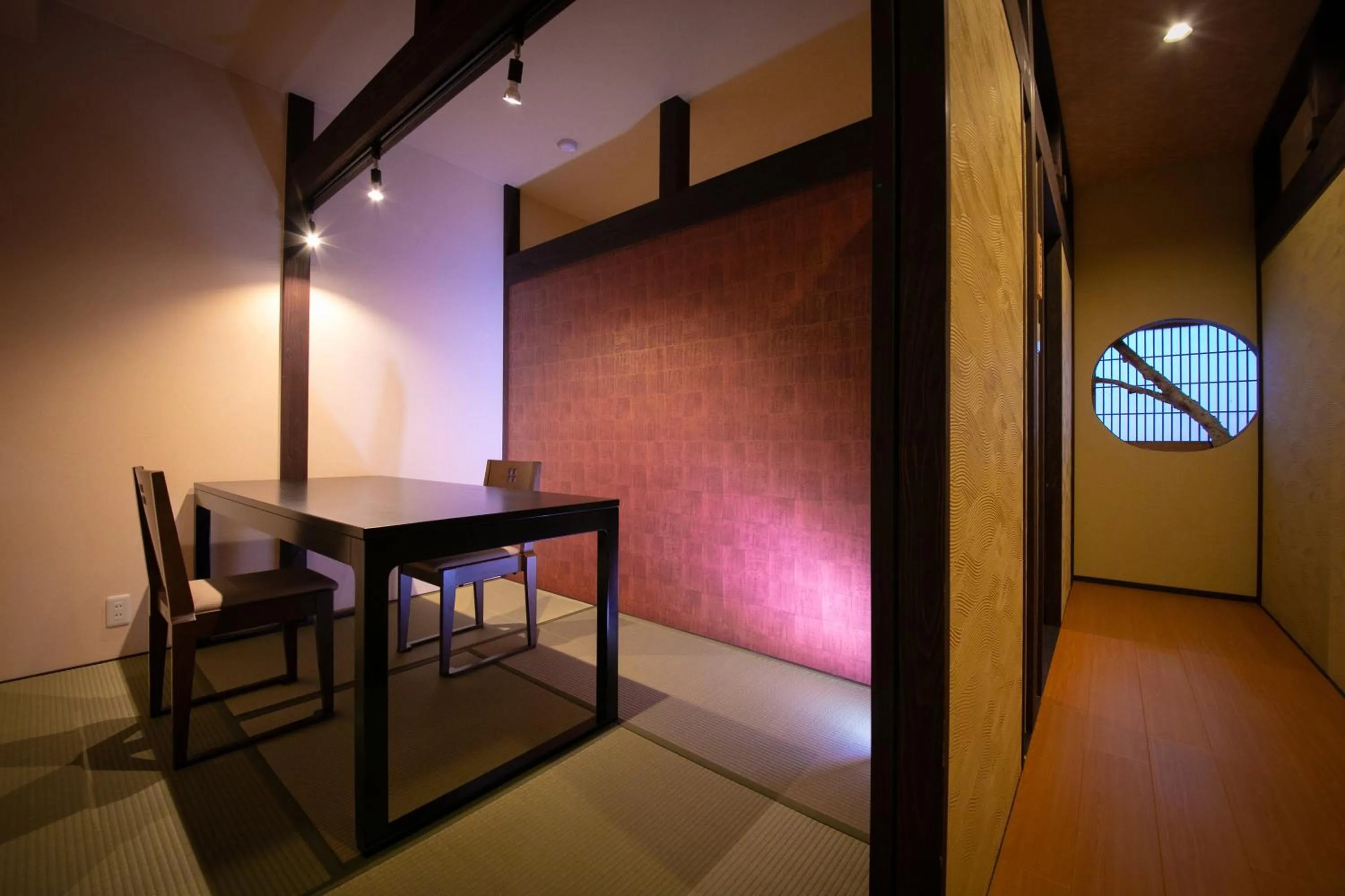 Dining area in Yasuraginoyado Yufu