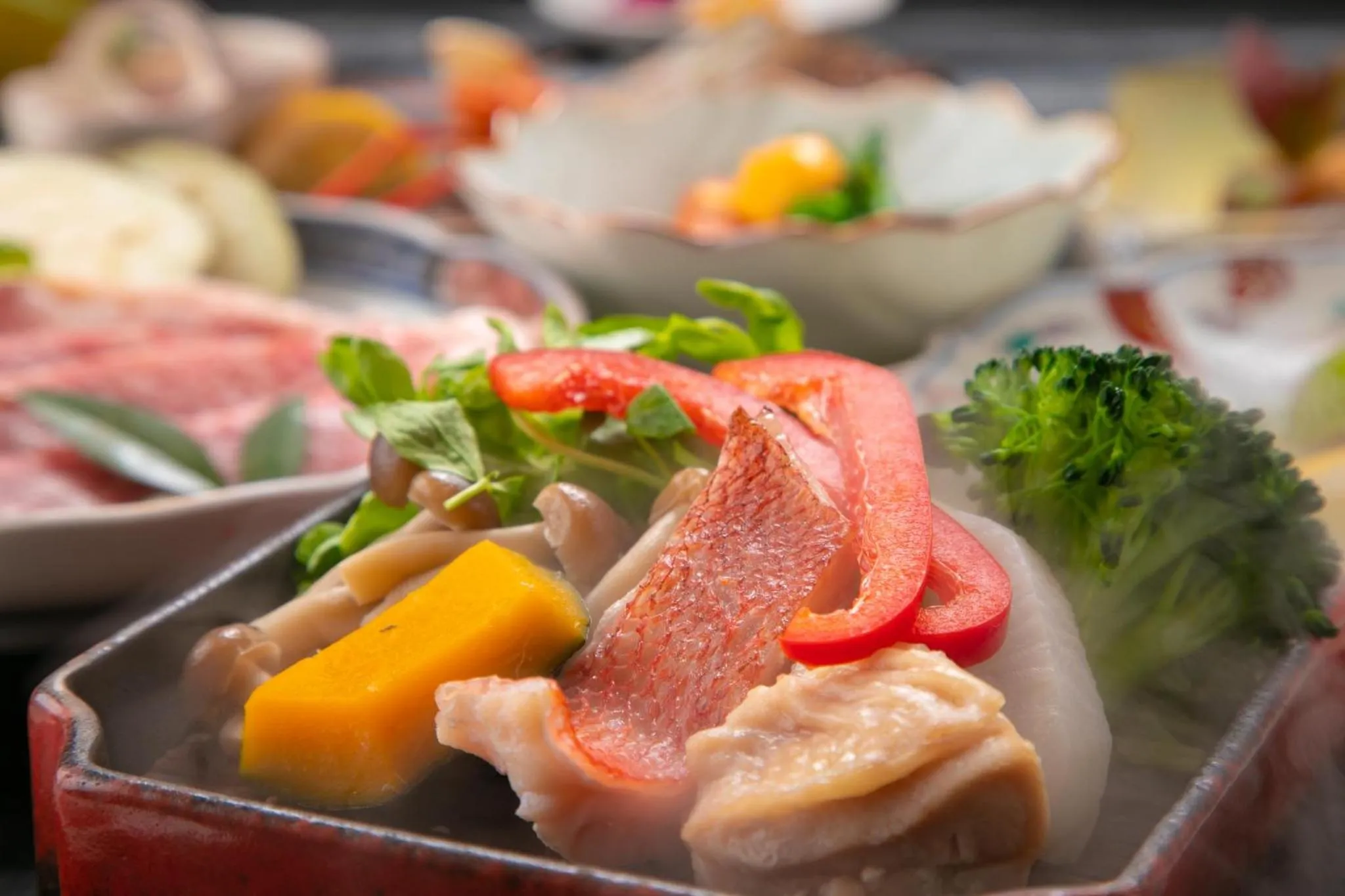 Food in Yasuraginoyado Yufu