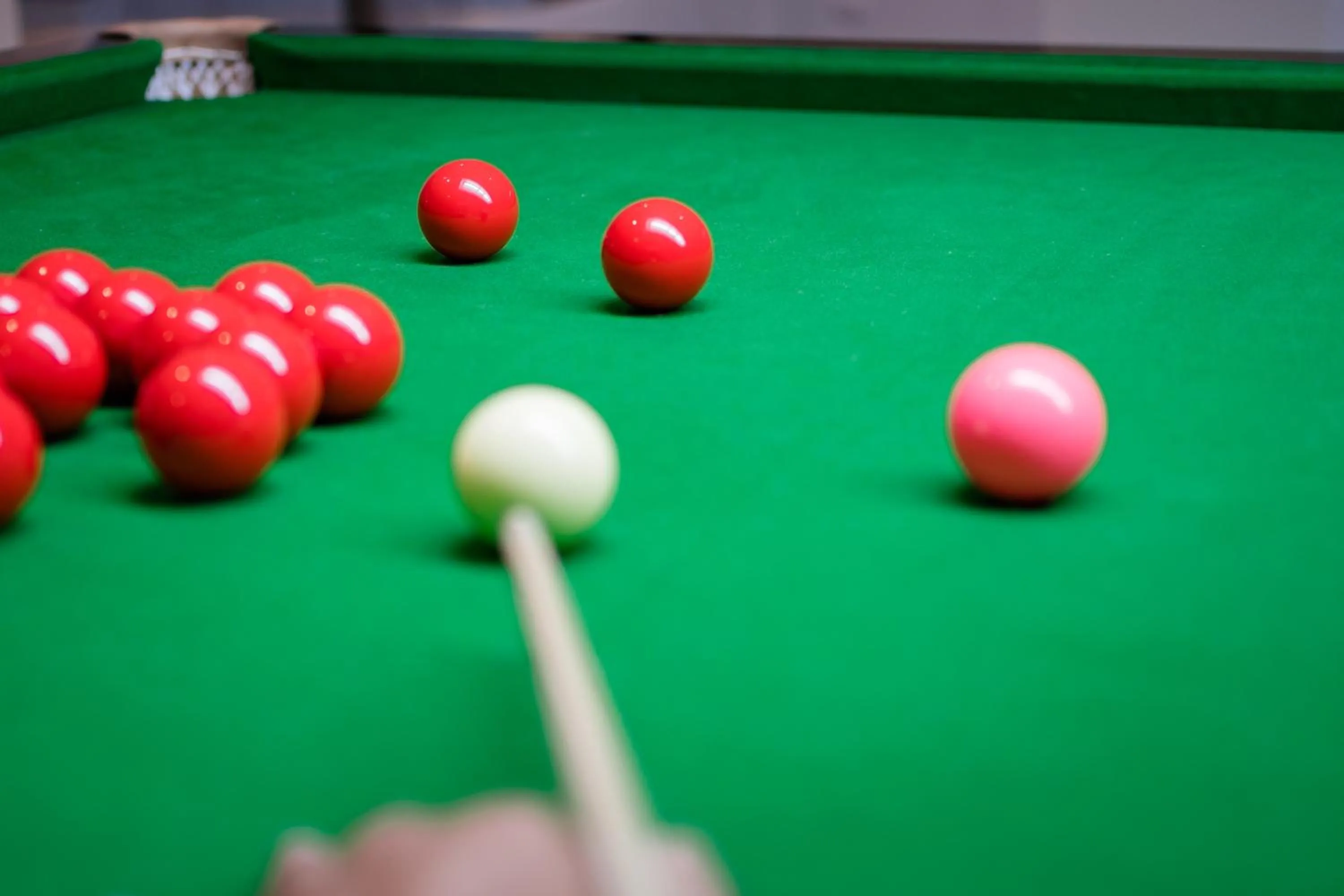 Billiard in Oceanfront Beach Resort