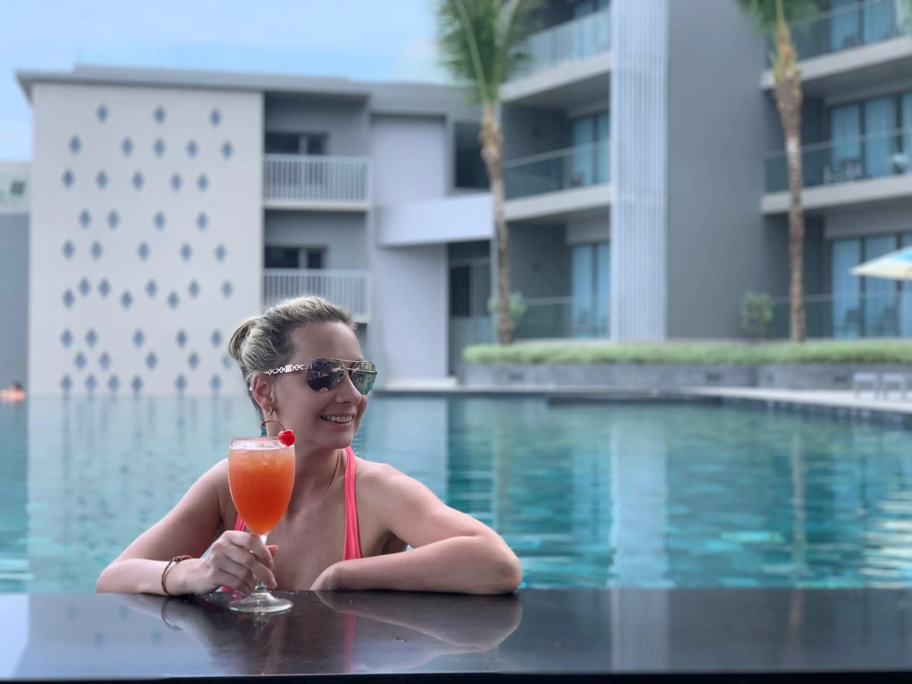 Lounge or bar in Oceanfront Beach Resort