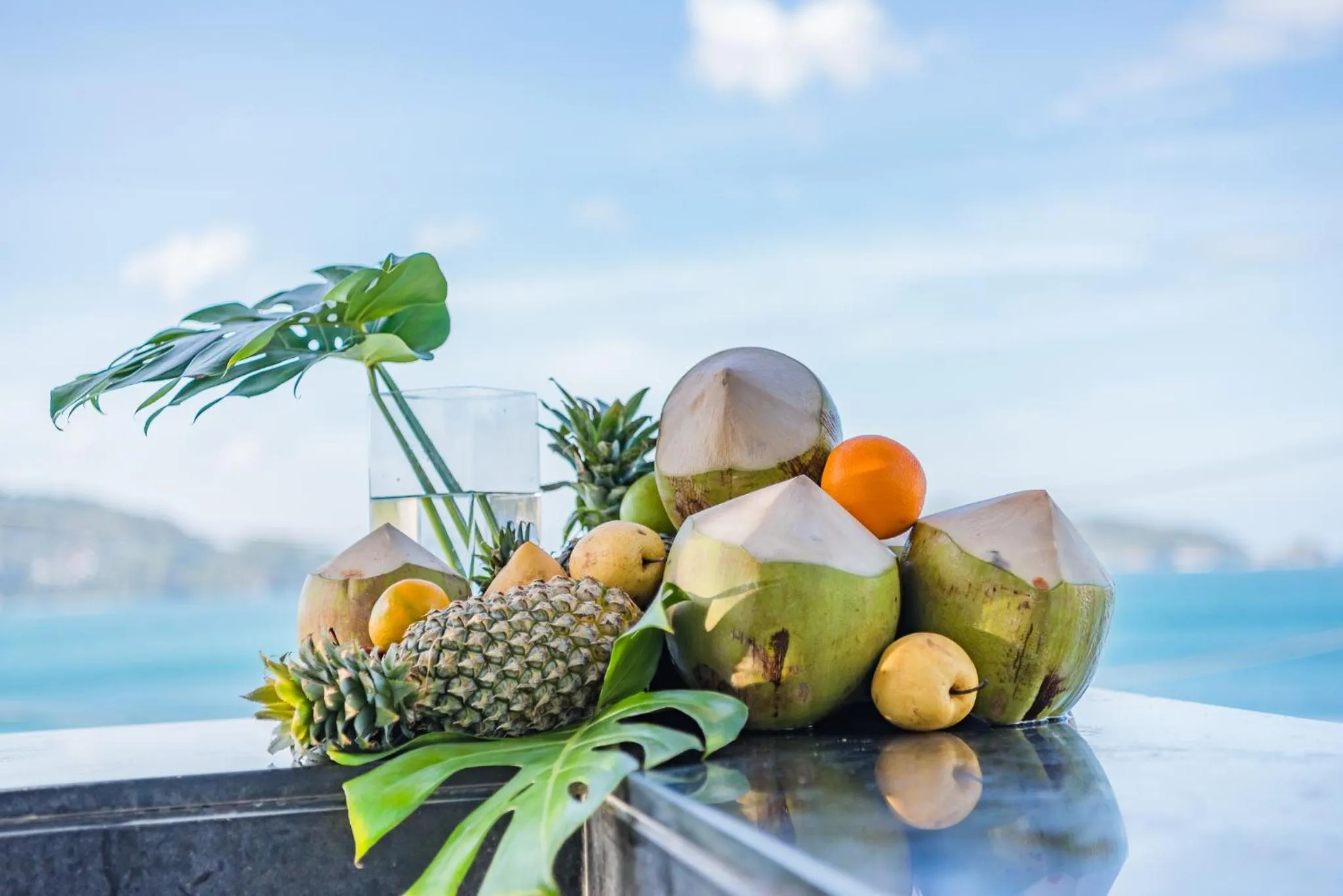 Lounge or bar in Oceanfront Beach Resort