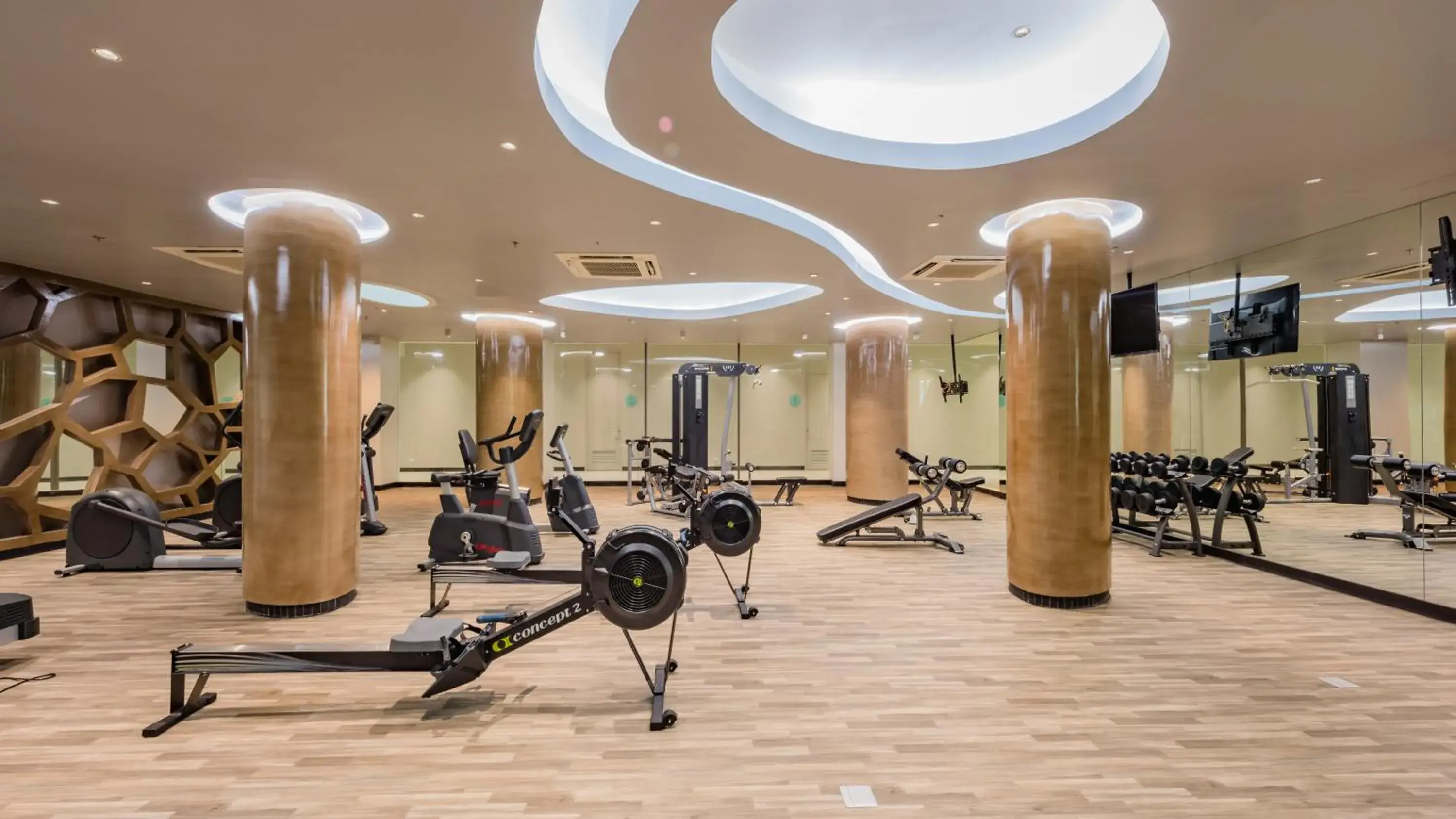 Fitness centre/facilities in Oceanfront Beach Resort Fitness centre/facilities in Oceanfront Beach Resort