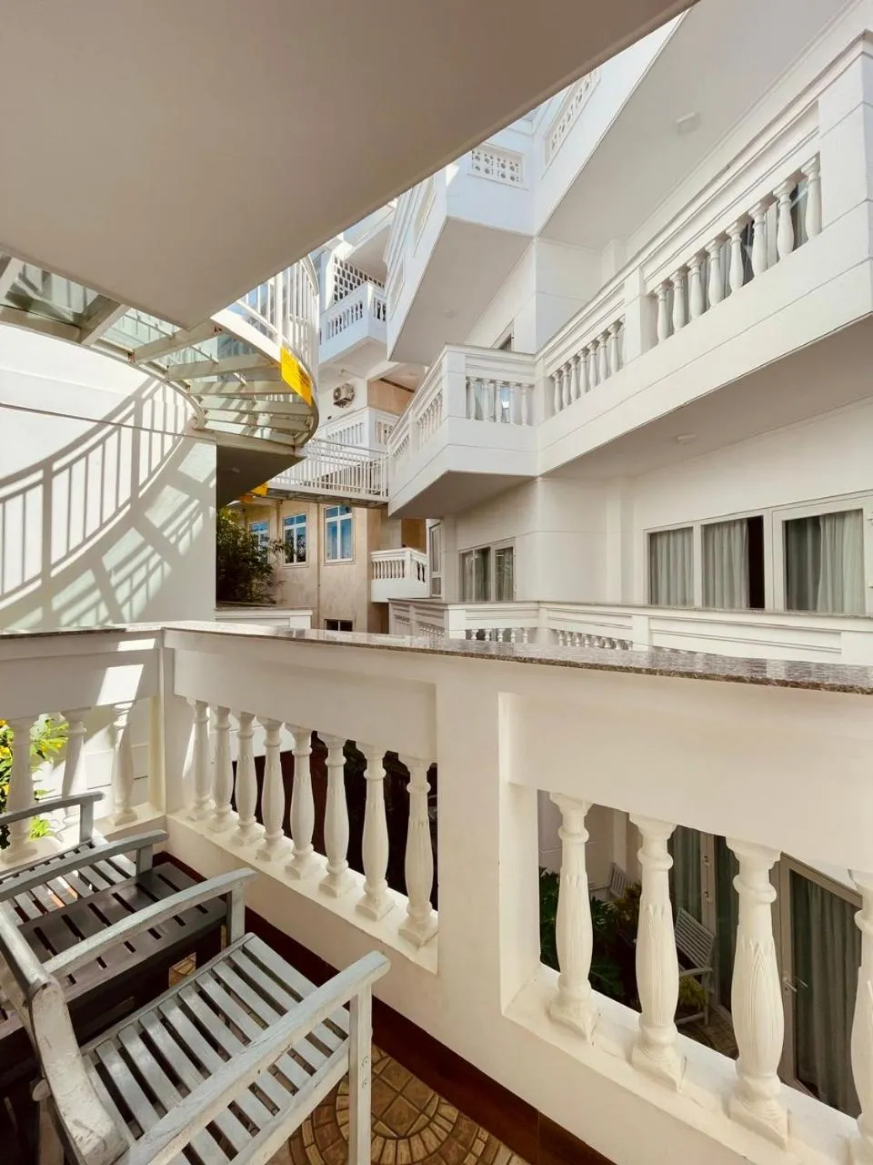 Balcony/Terrace in Lotus Garden Muine Resort & Spa