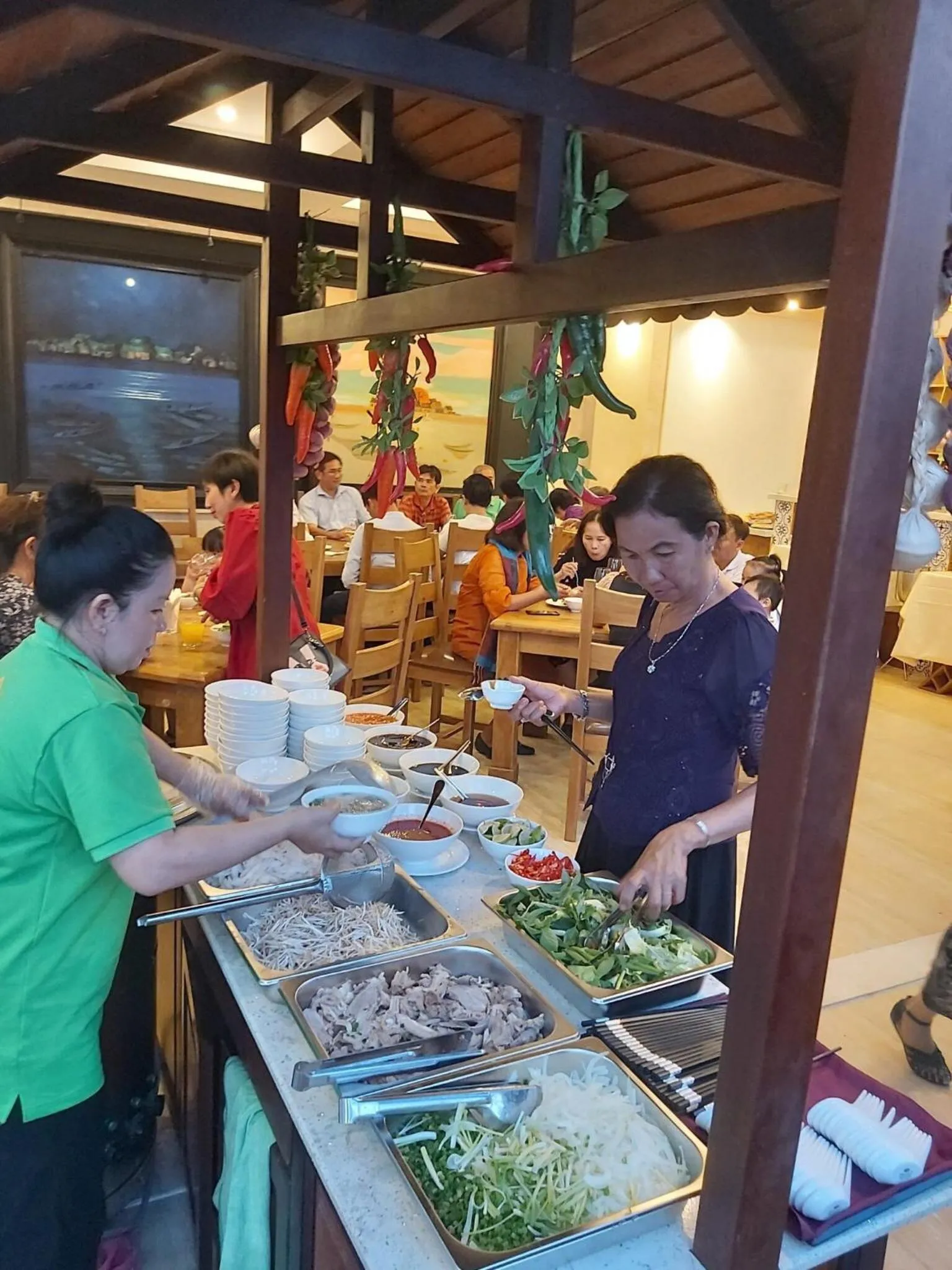 Breakfast in Lotus Garden Muine Resort & Spa