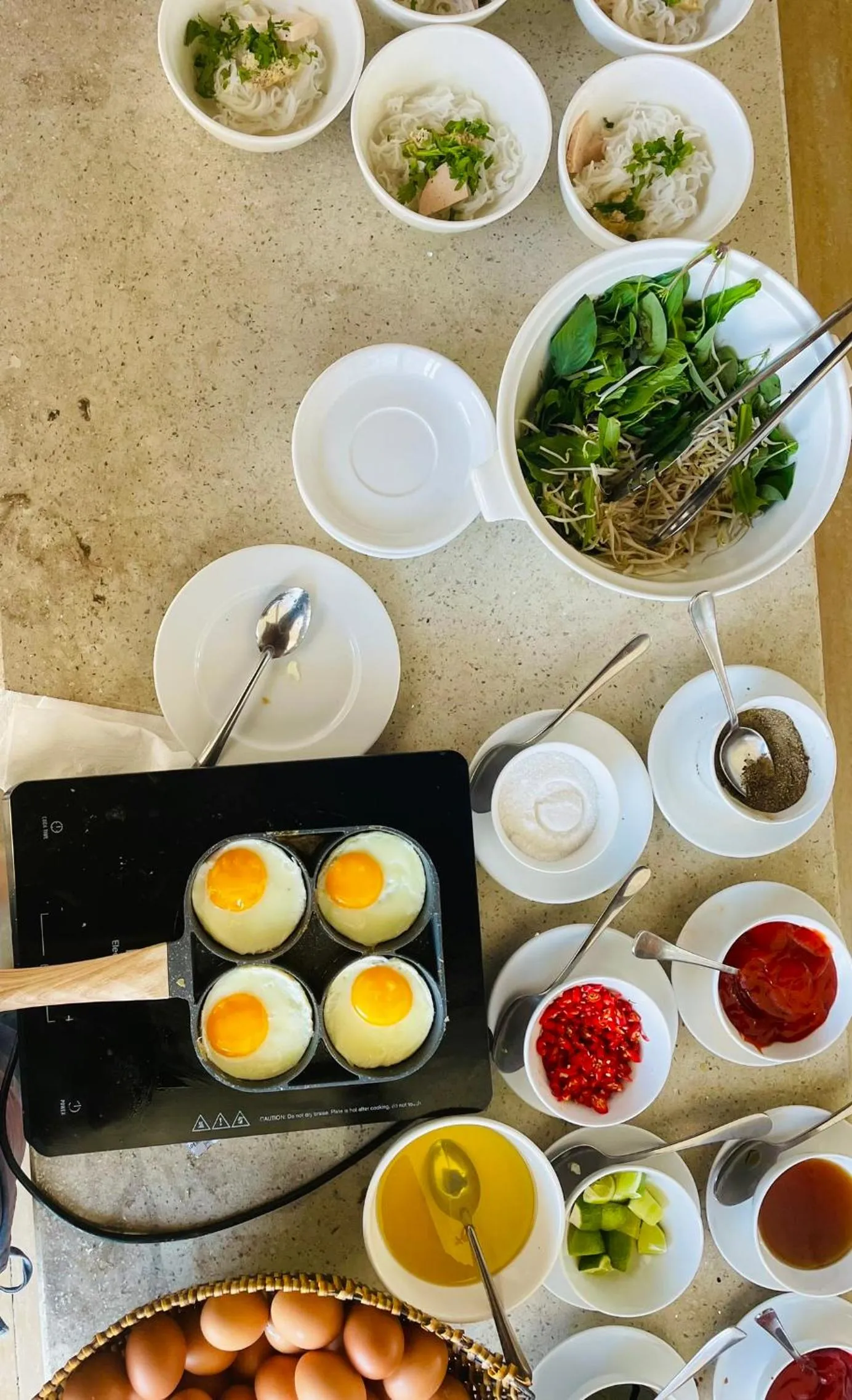 Breakfast in Lotus Garden Muine Resort & Spa