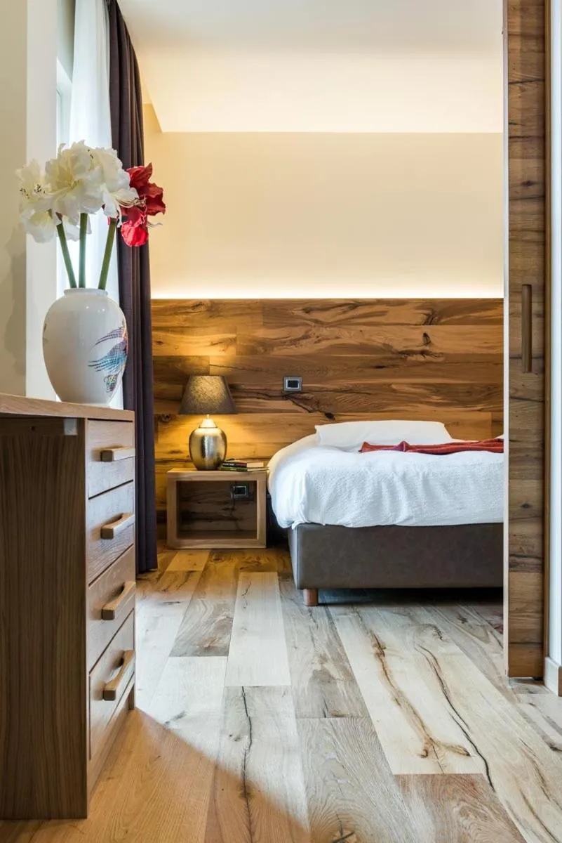 Bed in Hotel Firenze